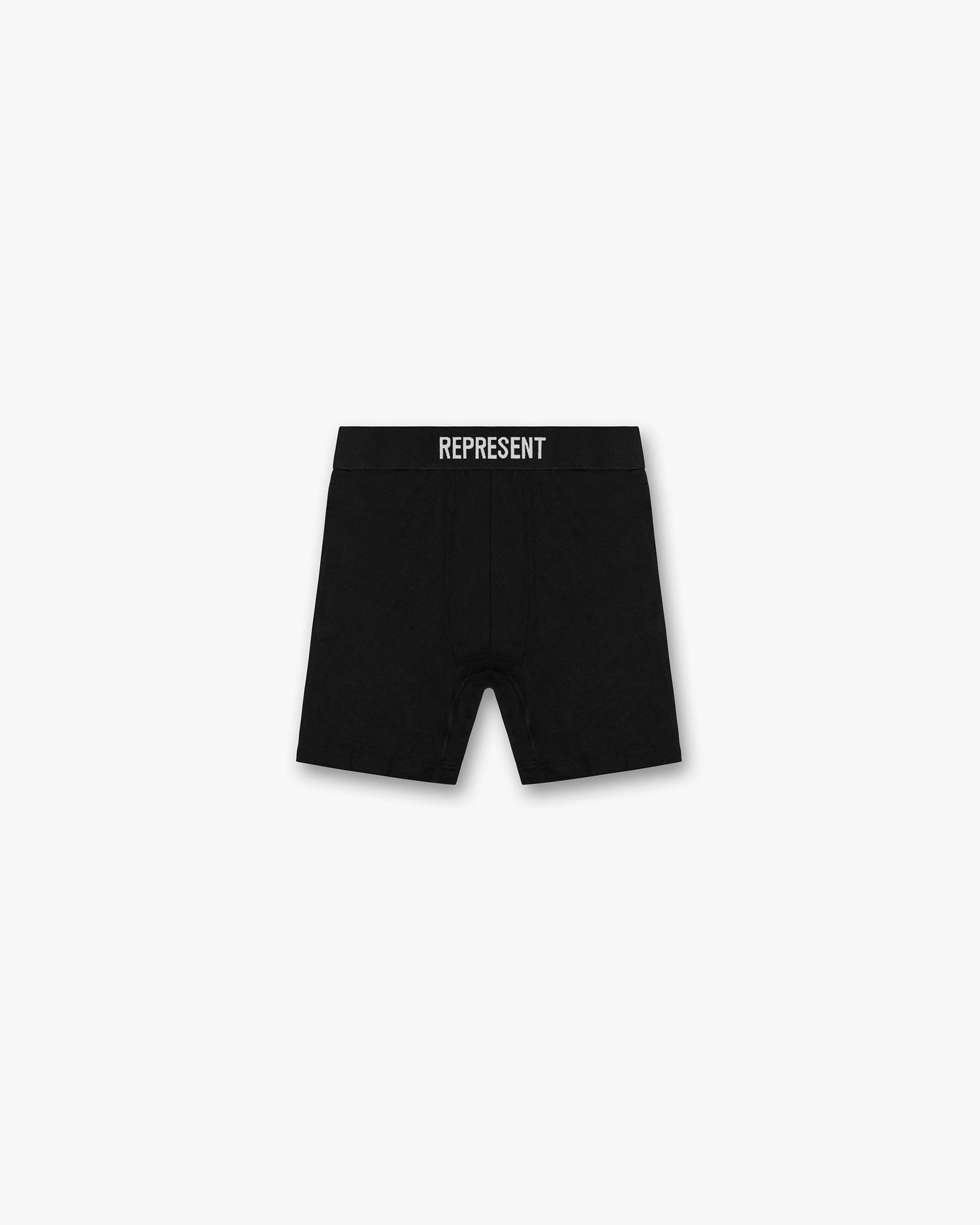 Represent Boxers 2 Pack | Black Accessories FW22 | Represent Clo