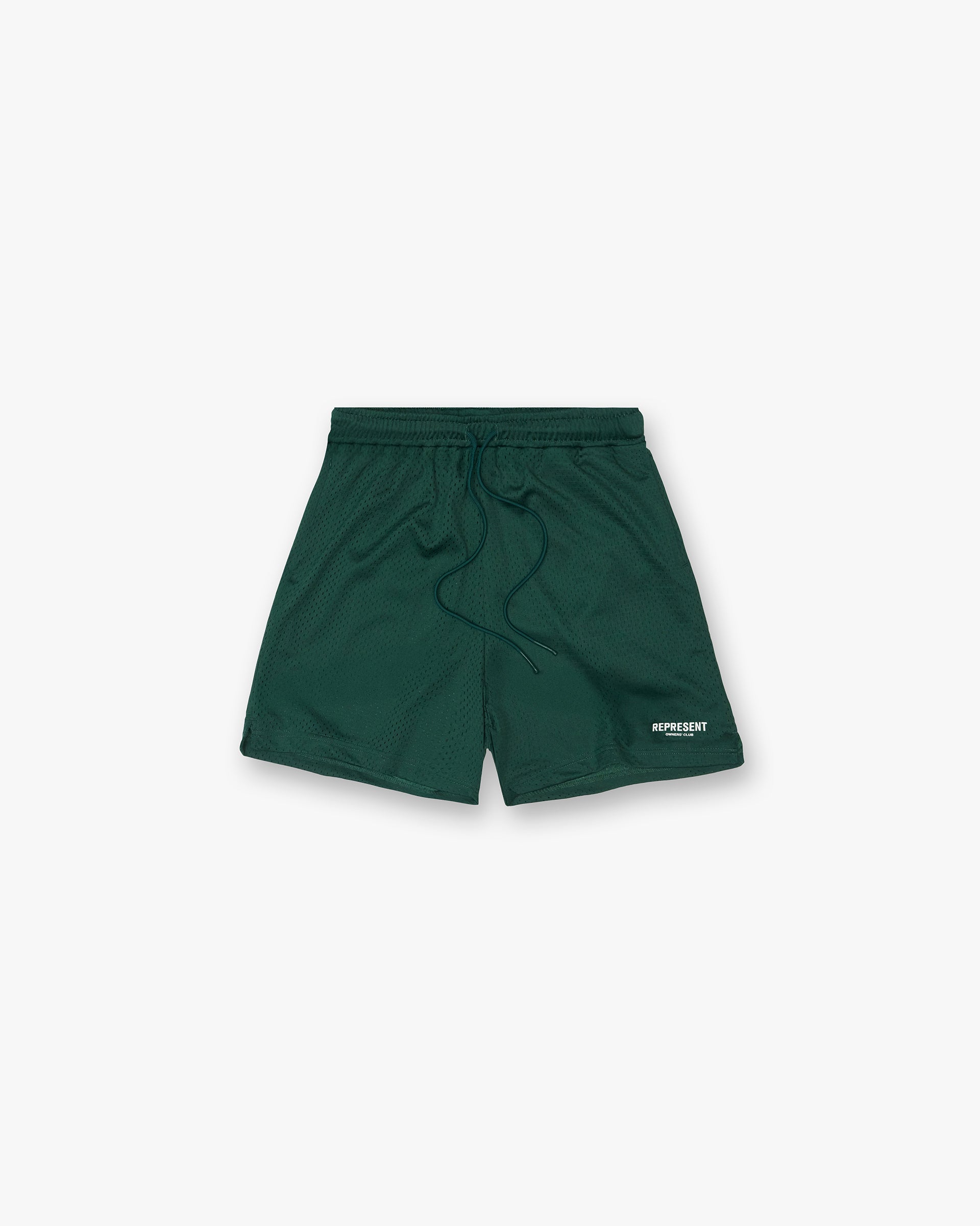 Represent Owners Club Mesh Shorts - Racing Green