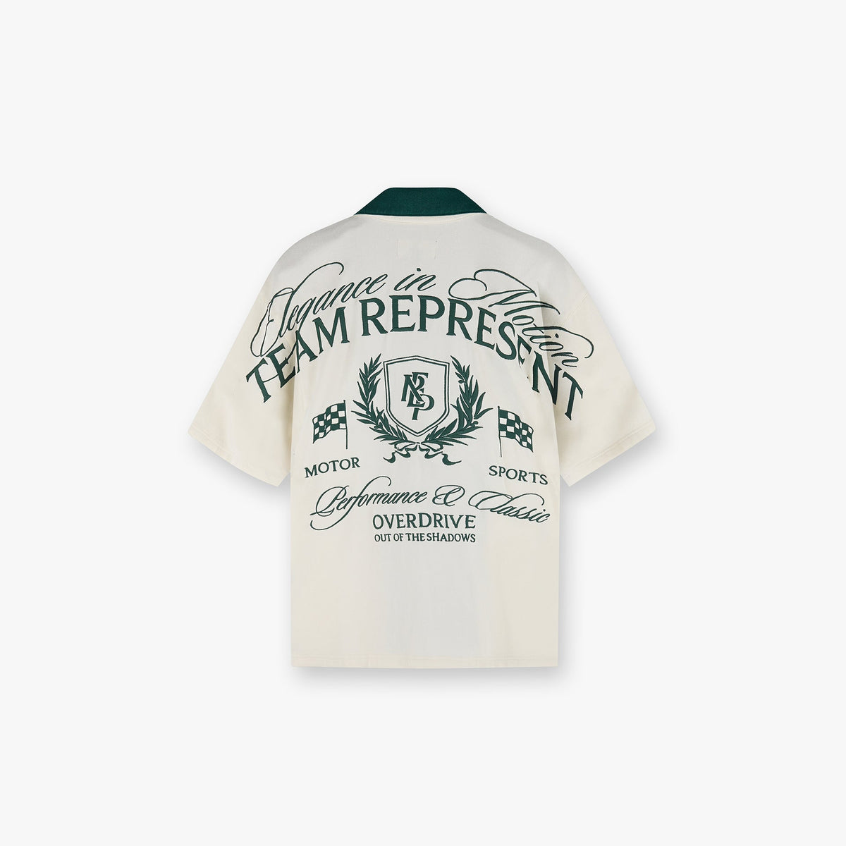 Represent Crest Shirt - Antique White | REPRESENT