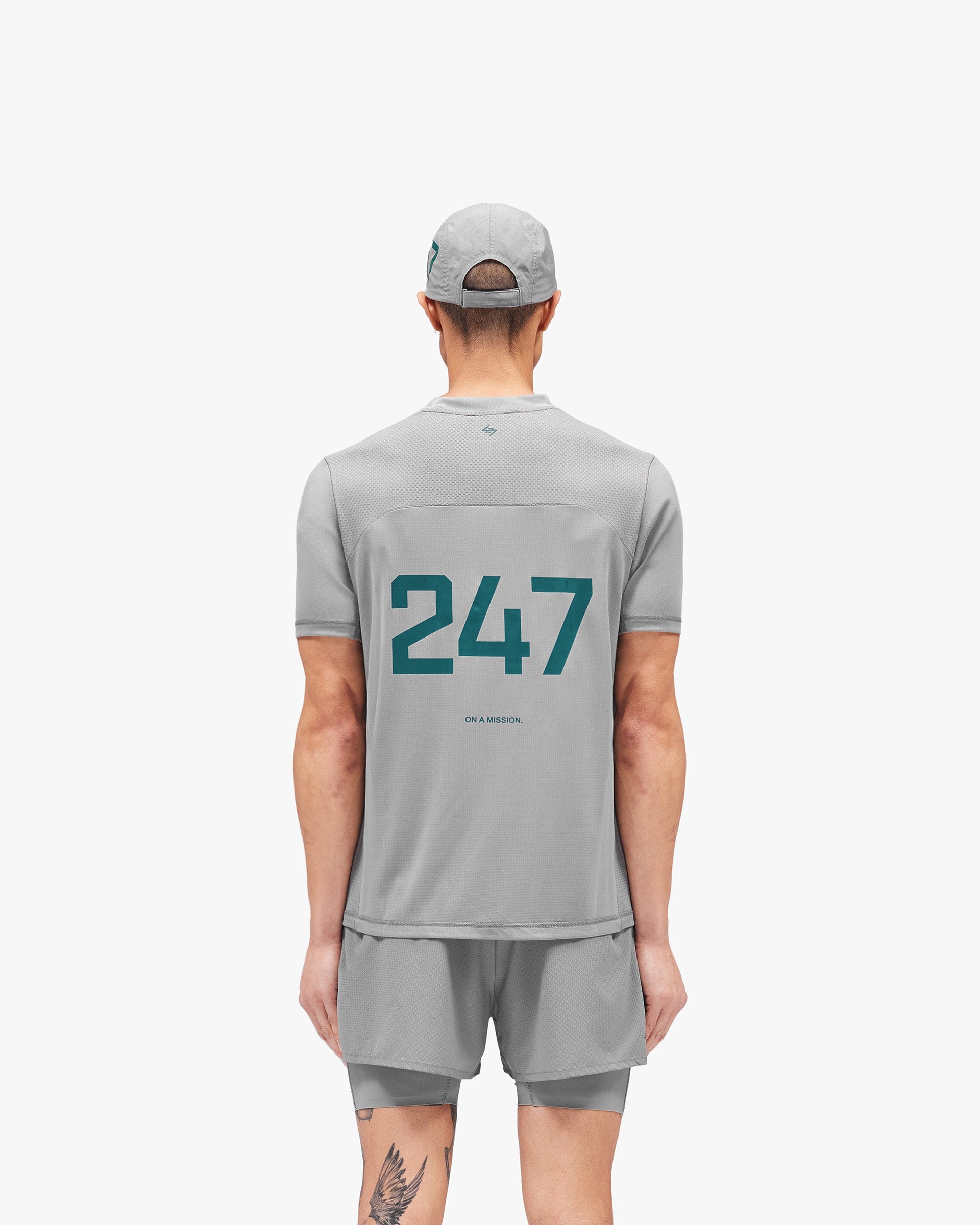 247 Numbers T-Shirt - Graphite Grey