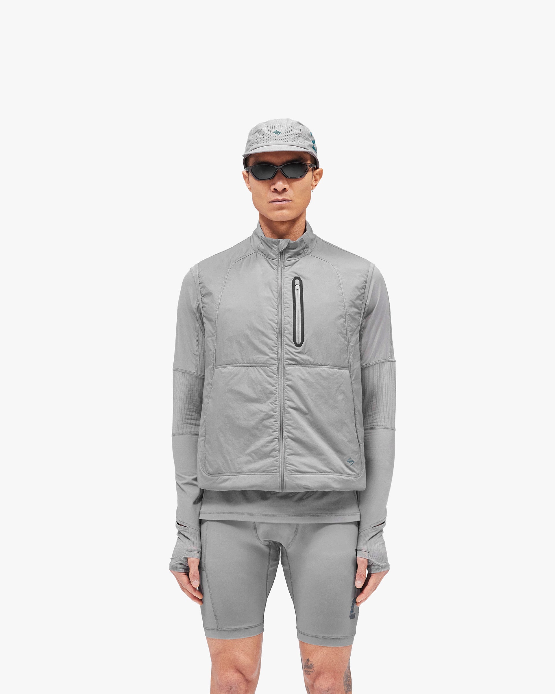 247 Run Gilet - Graphite Grey
