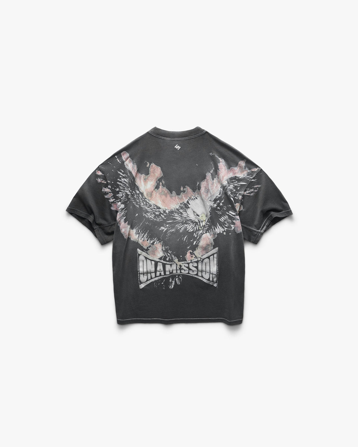 247 Ignite Oversized T-Shirt - Vintage Black - Packshot
