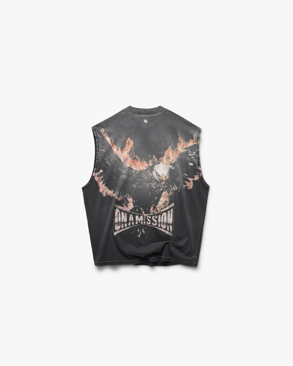 247 Ignite Oversized Tank - Vintage Black - Packshot