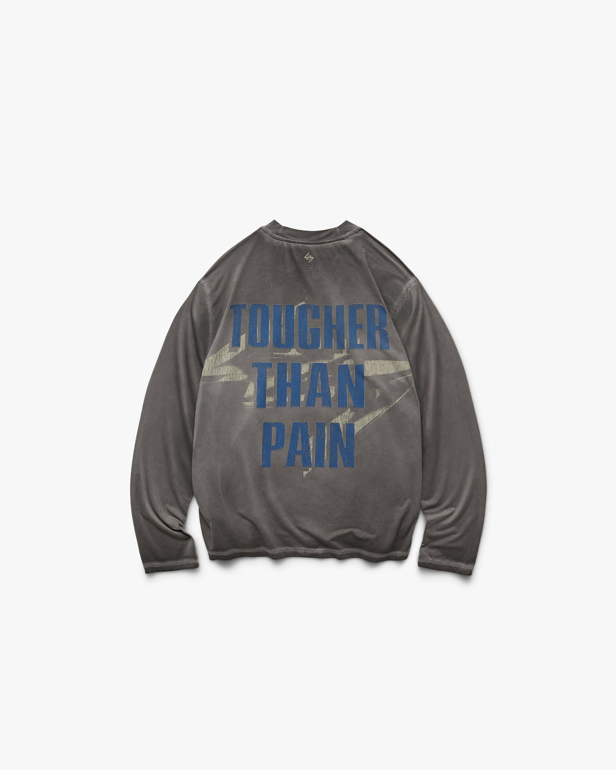247 New York Long Sleeve T-Shirt - Washed Grey - Packshot