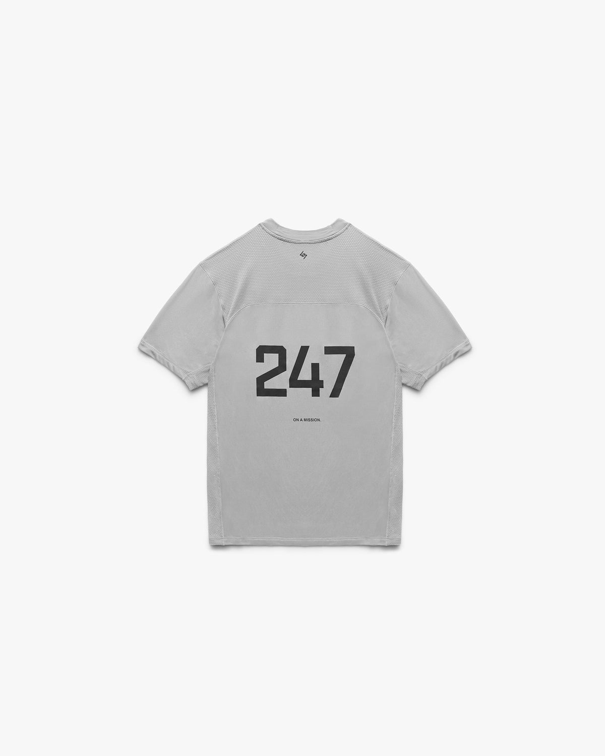 247 Numbers T-Shirt - Ash Grey - Packshot