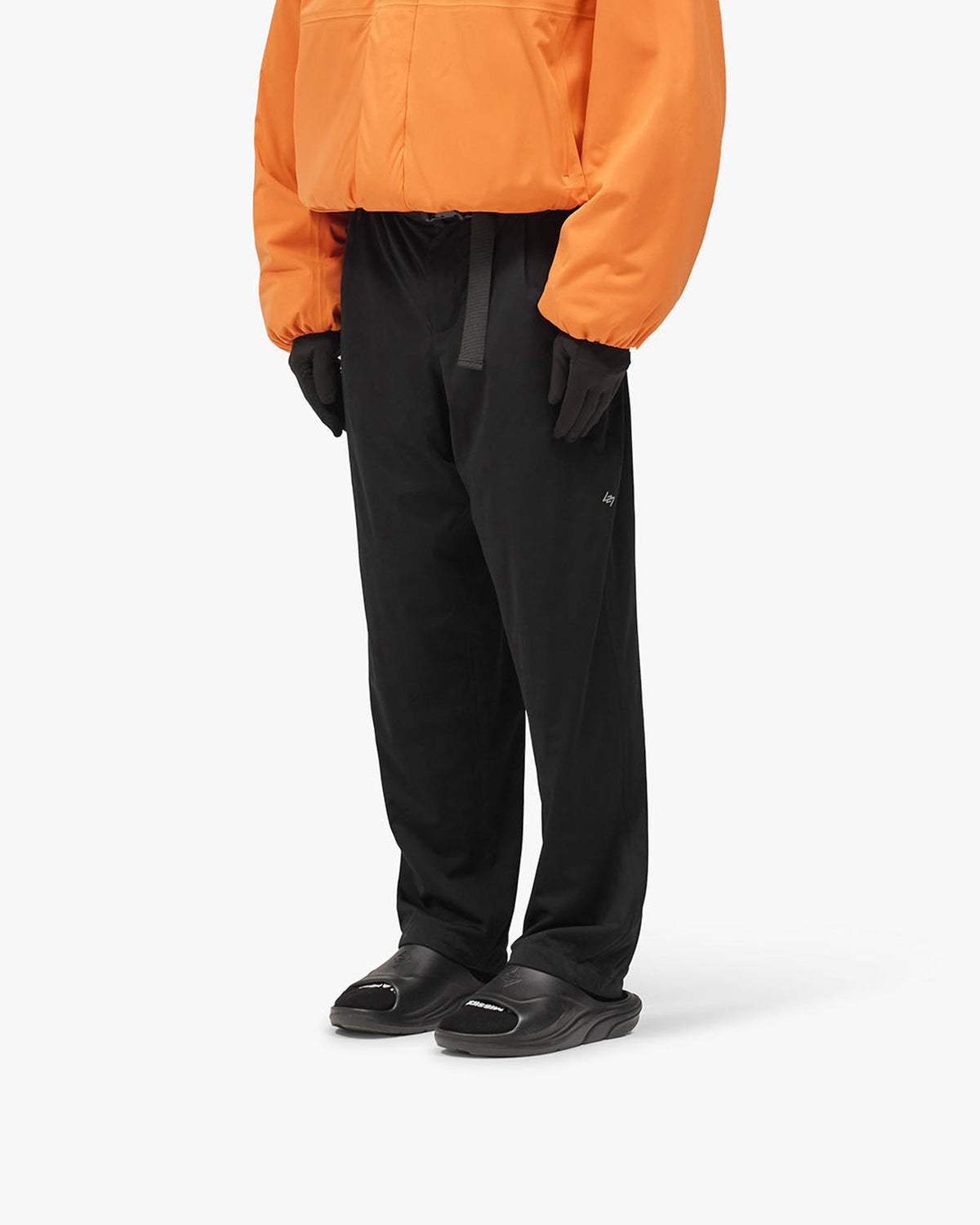247 Power Shield™ Pant - Jet Black - Cropped Model - Front