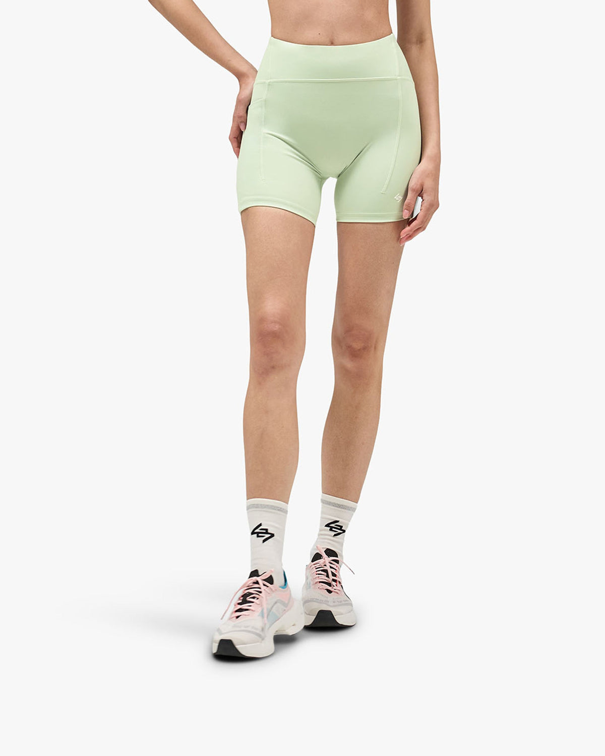 247 Restore Half Tight - Fern - Cropped Model - Front