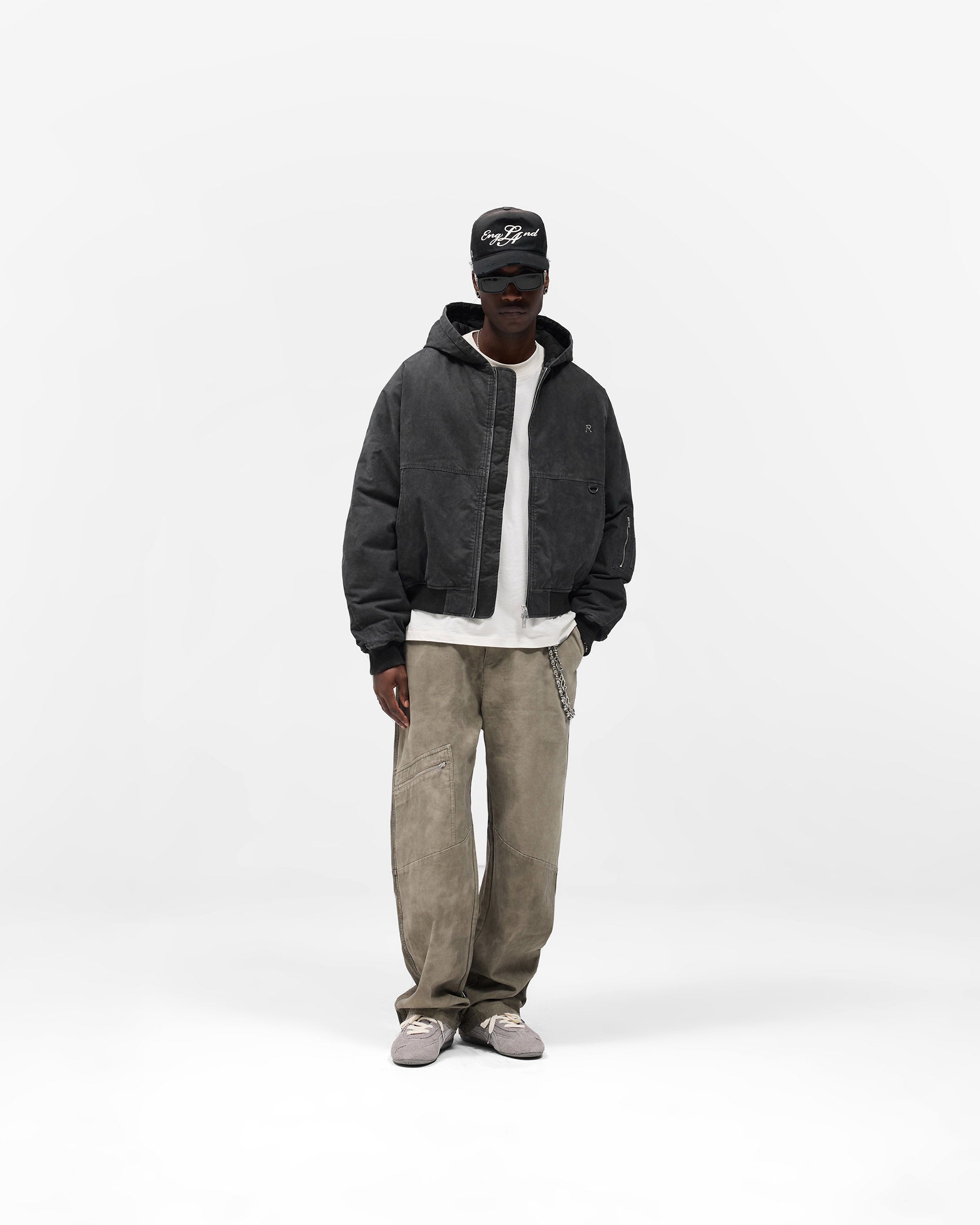 Cotton Workwear Pant - Dark Olive