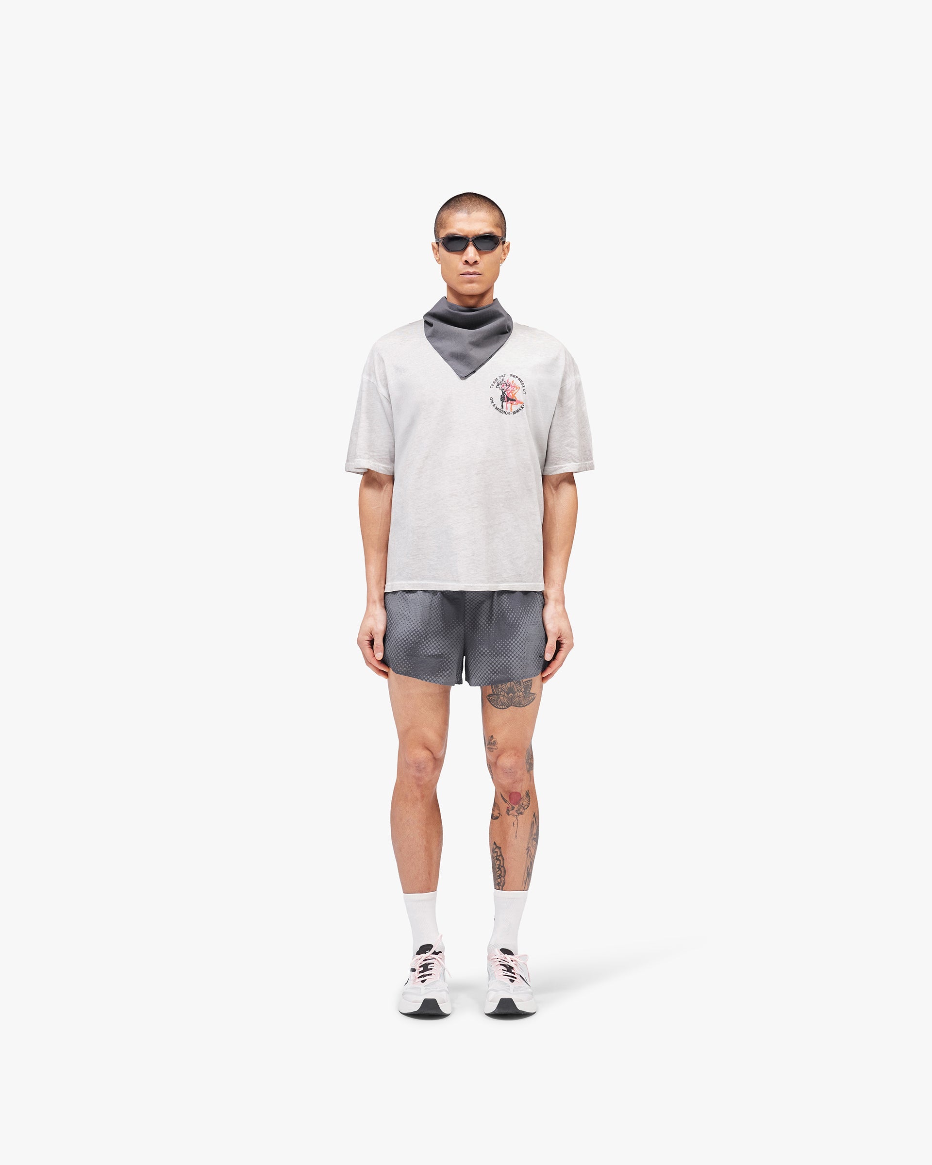 247 Torch Boxy T-Shirt - Bleach Wash