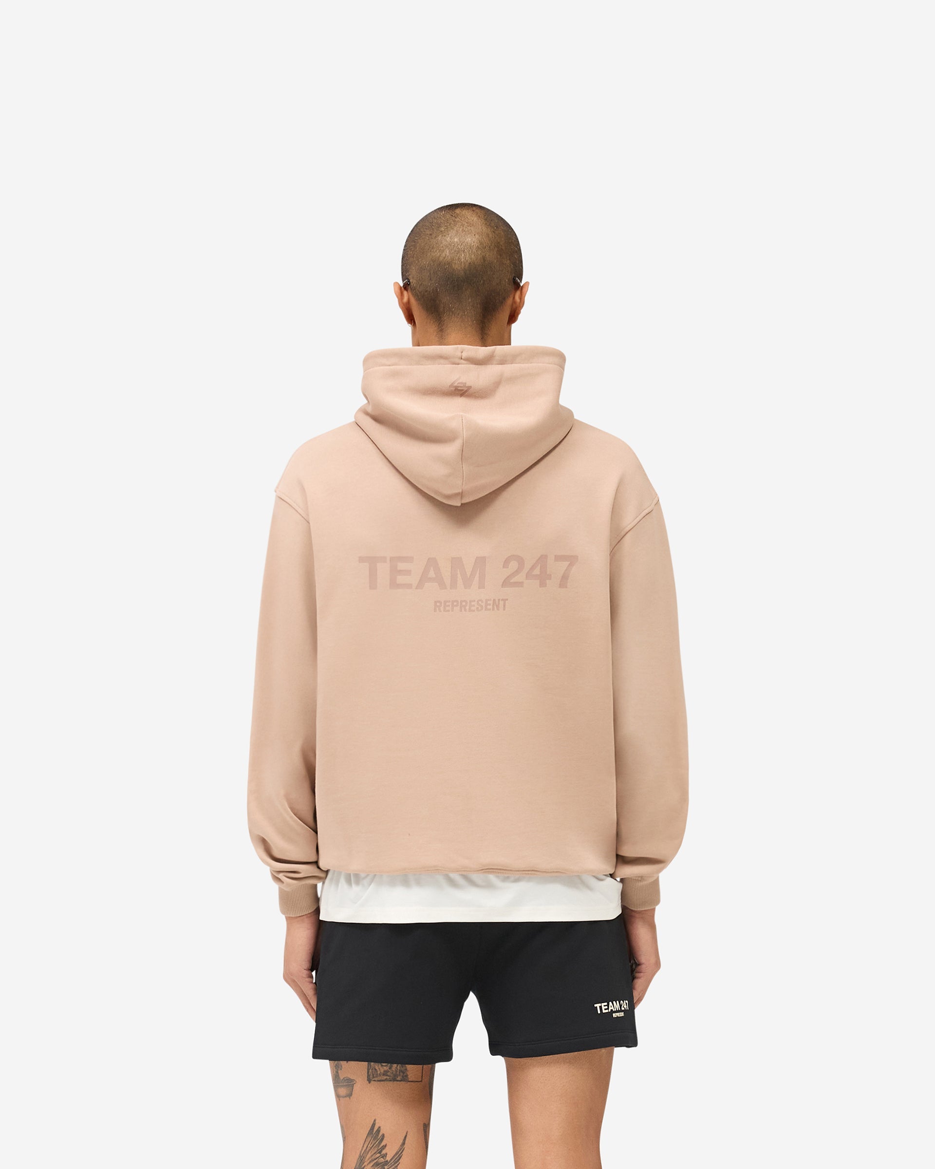 Team 247 Oversized Hoodie - Clay