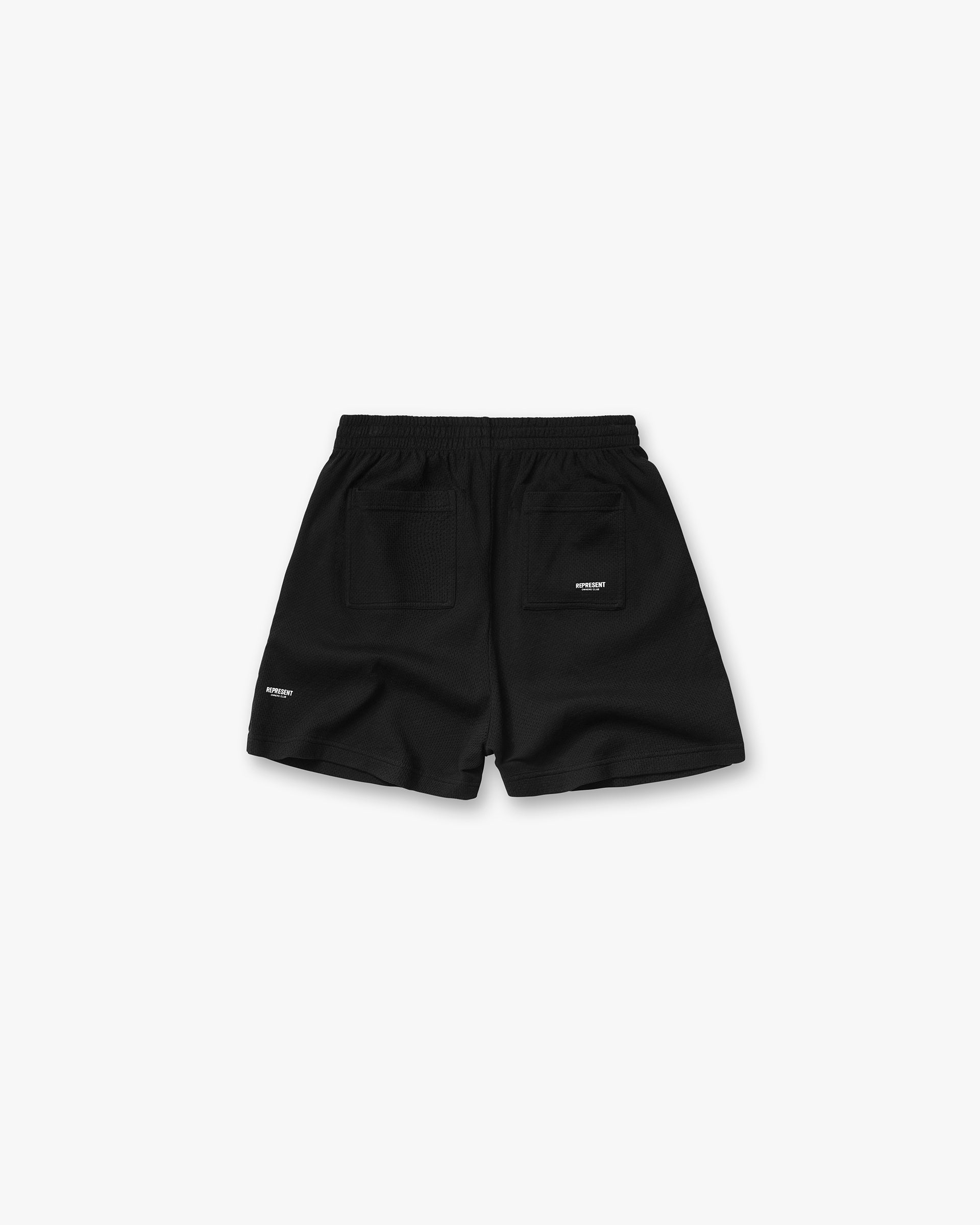 ウェア Snake Mesh Zip Shorts (black) Men's Mesh Shorts | REPRESENT