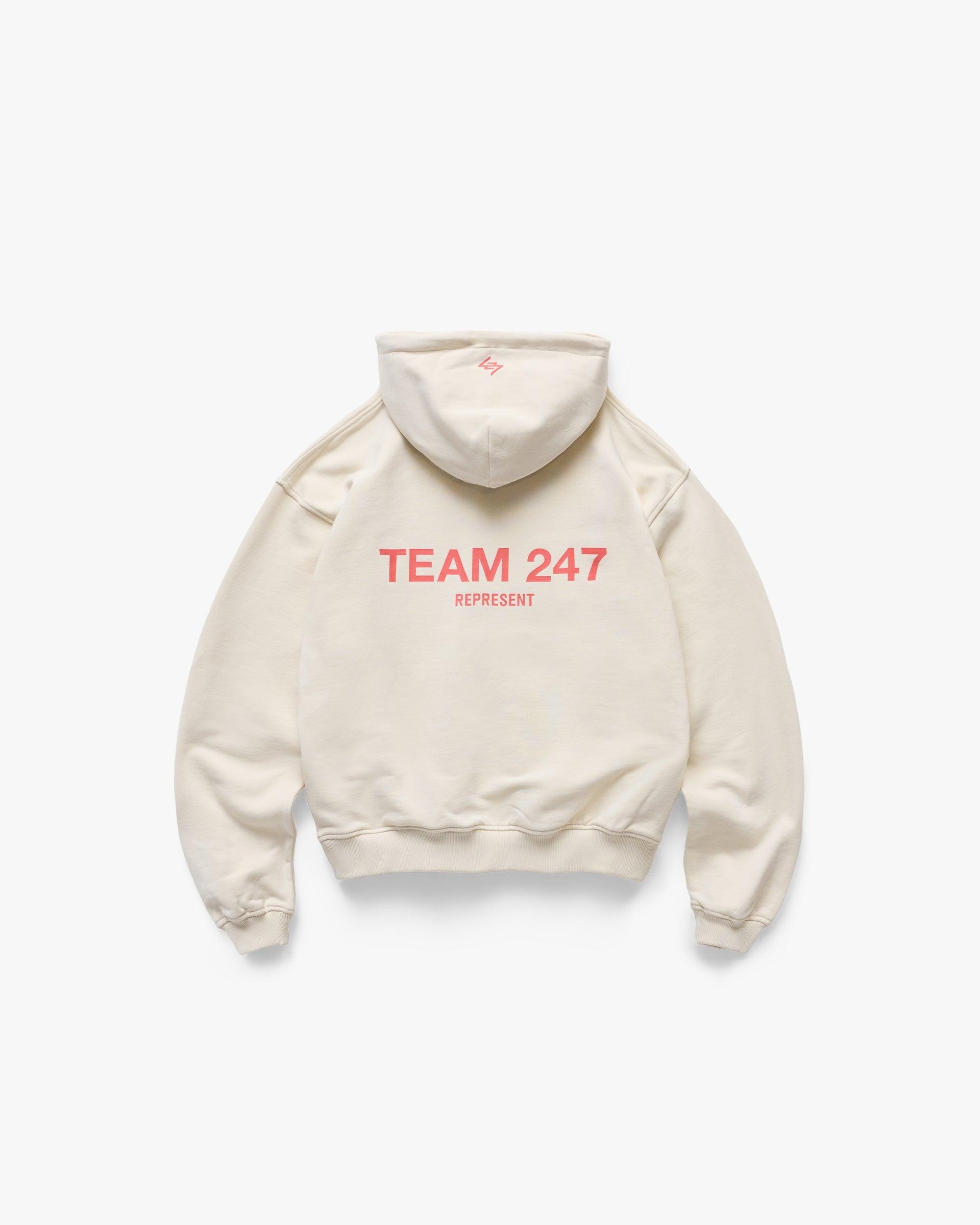 Team 247 Oversized Hoodie - Cream