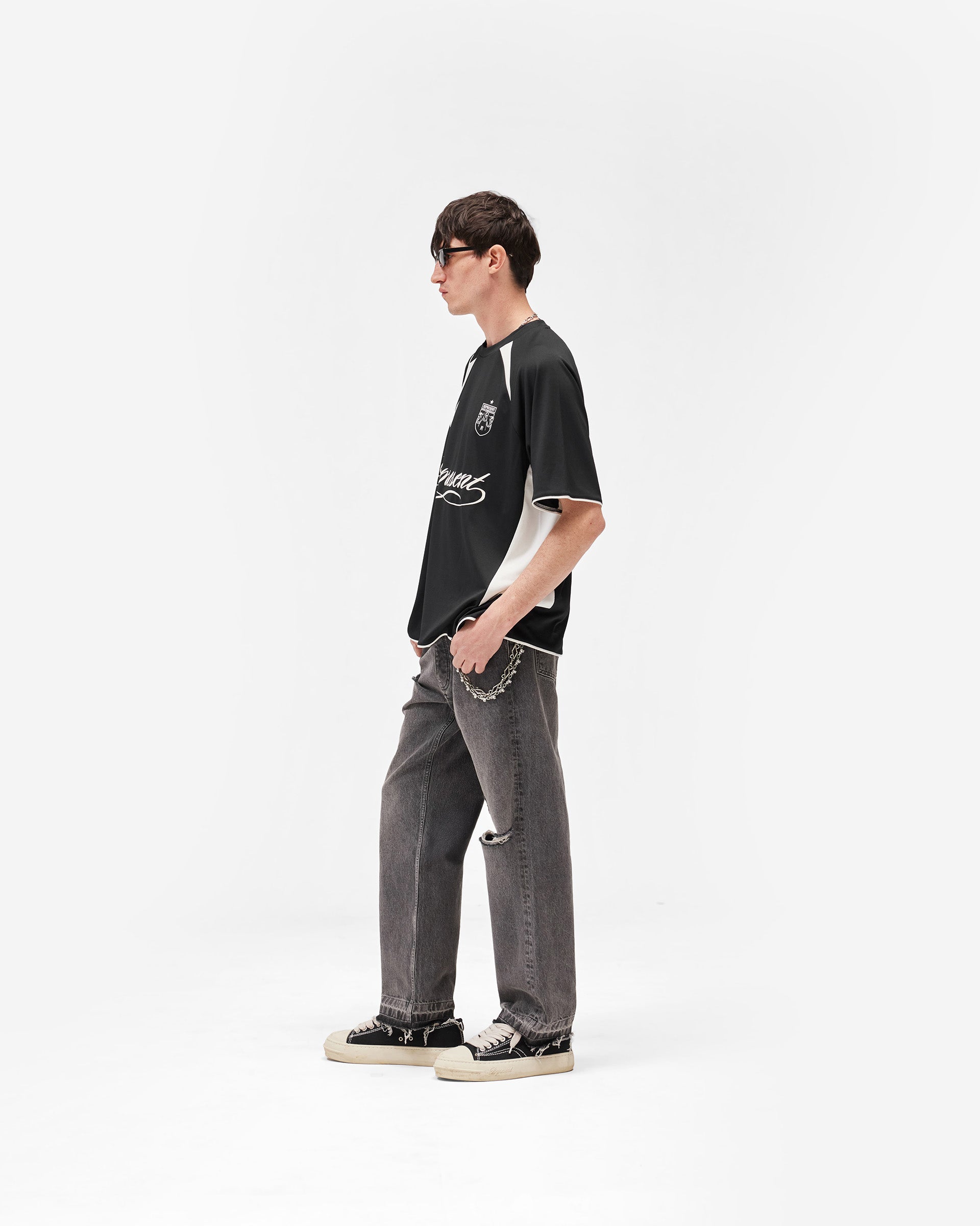 Star Jersey - Jet Black