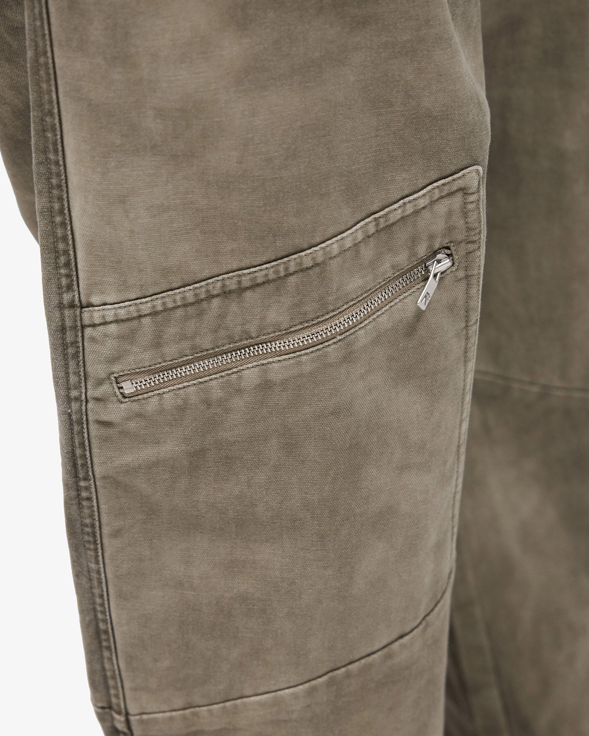 Cotton Workwear Pant - Dark Olive