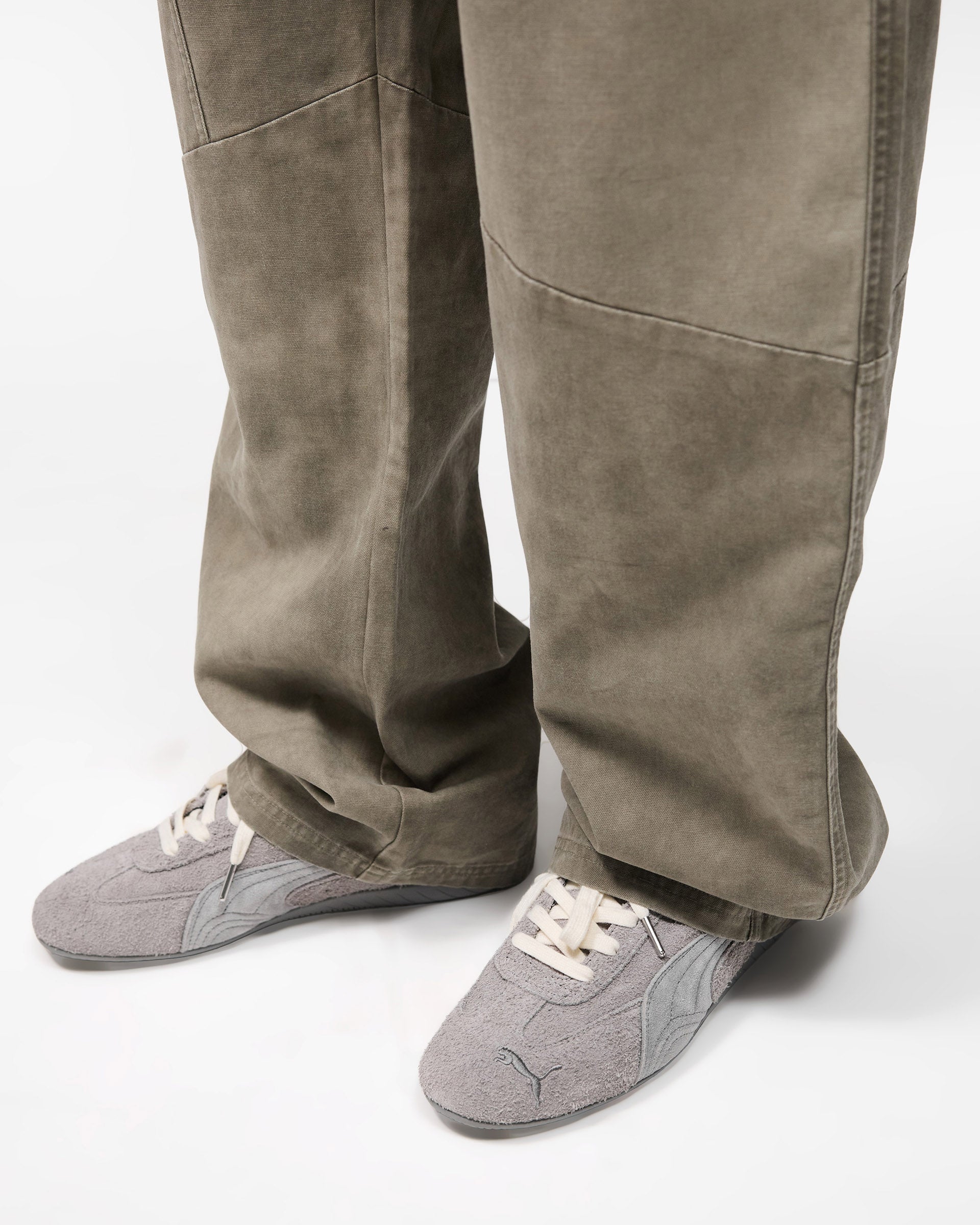 Cotton Workwear Pant - Dark Olive