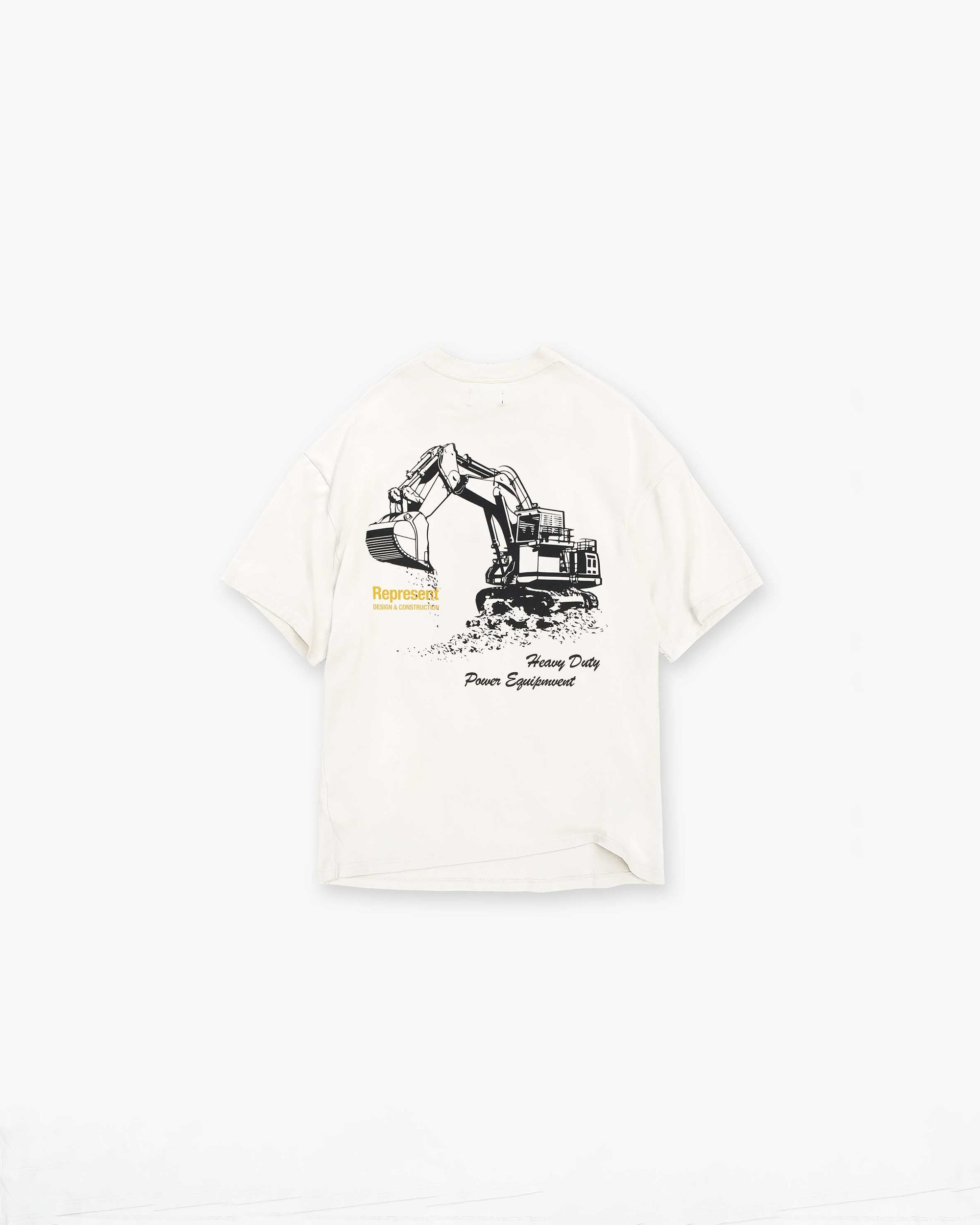 Design & Construction T-Shirt | Flat White T-Shirts SS23 | Represent Clo