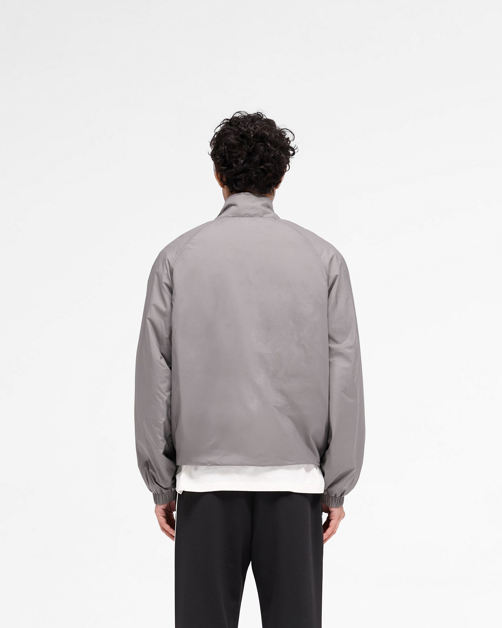 Funnel Neck Jacket - Stone