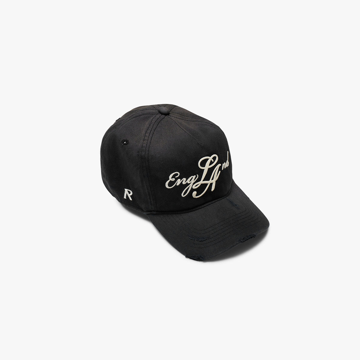 Represent X 47 EngLAnd Old English Cap | Aged Black | REPRESENT