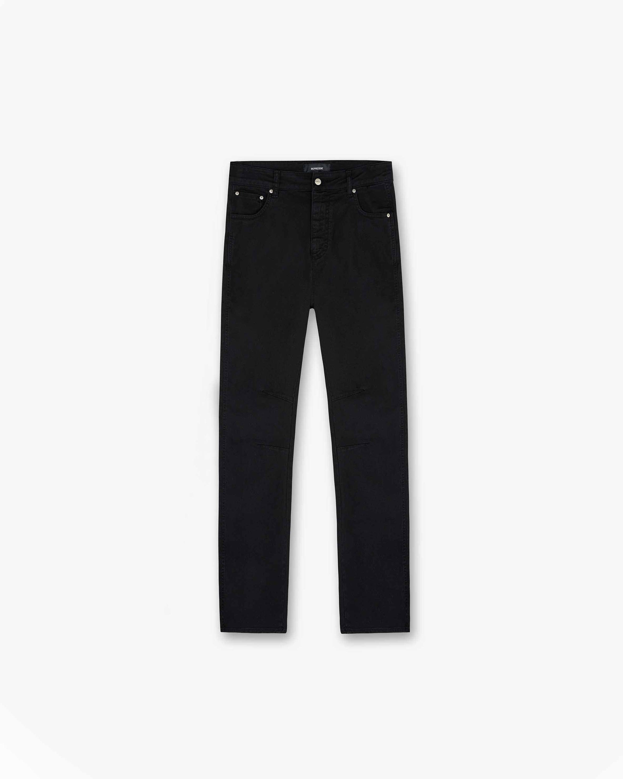 Straight Leg Denim - Black