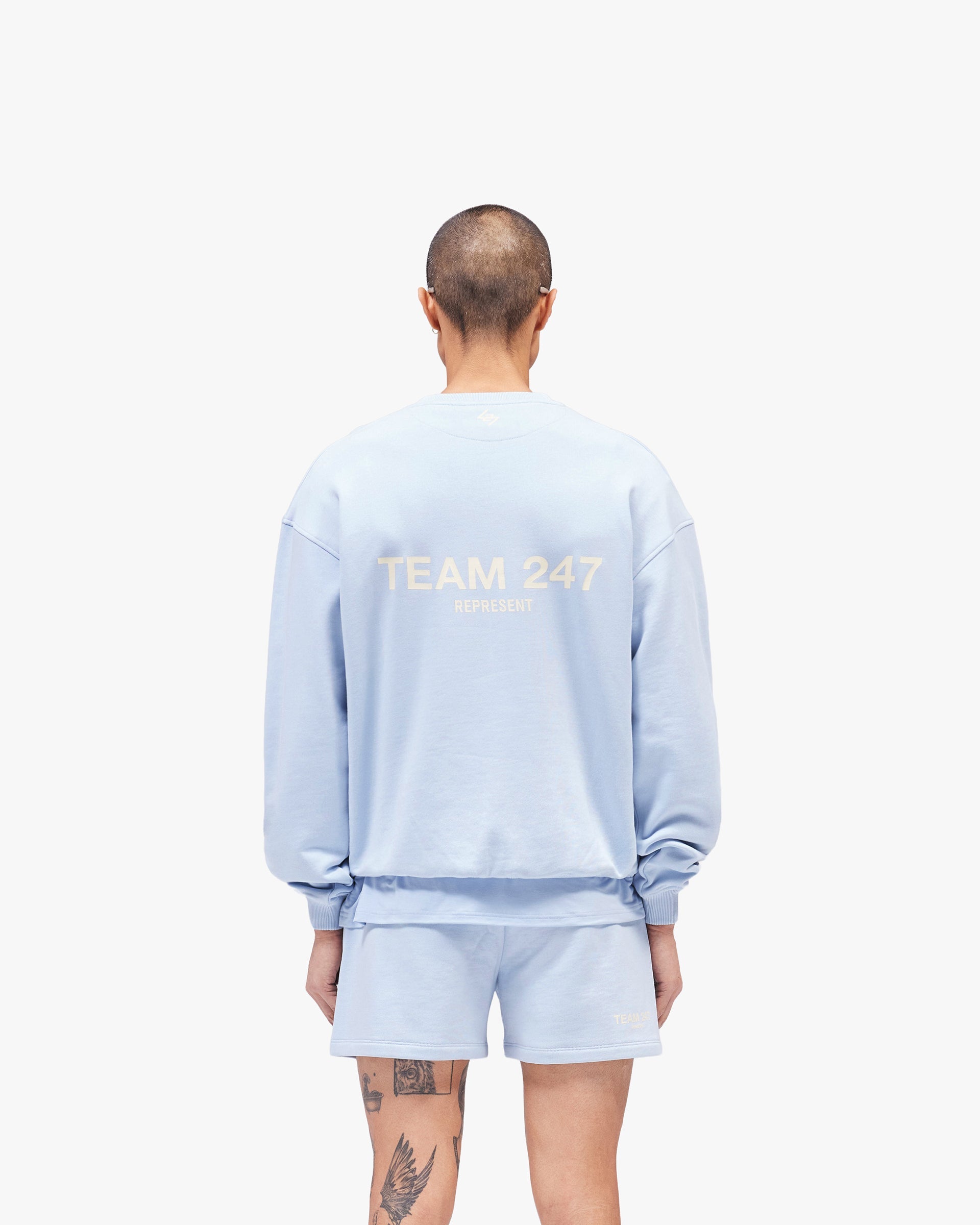 Team 247 Oversized Sweater - Glacier