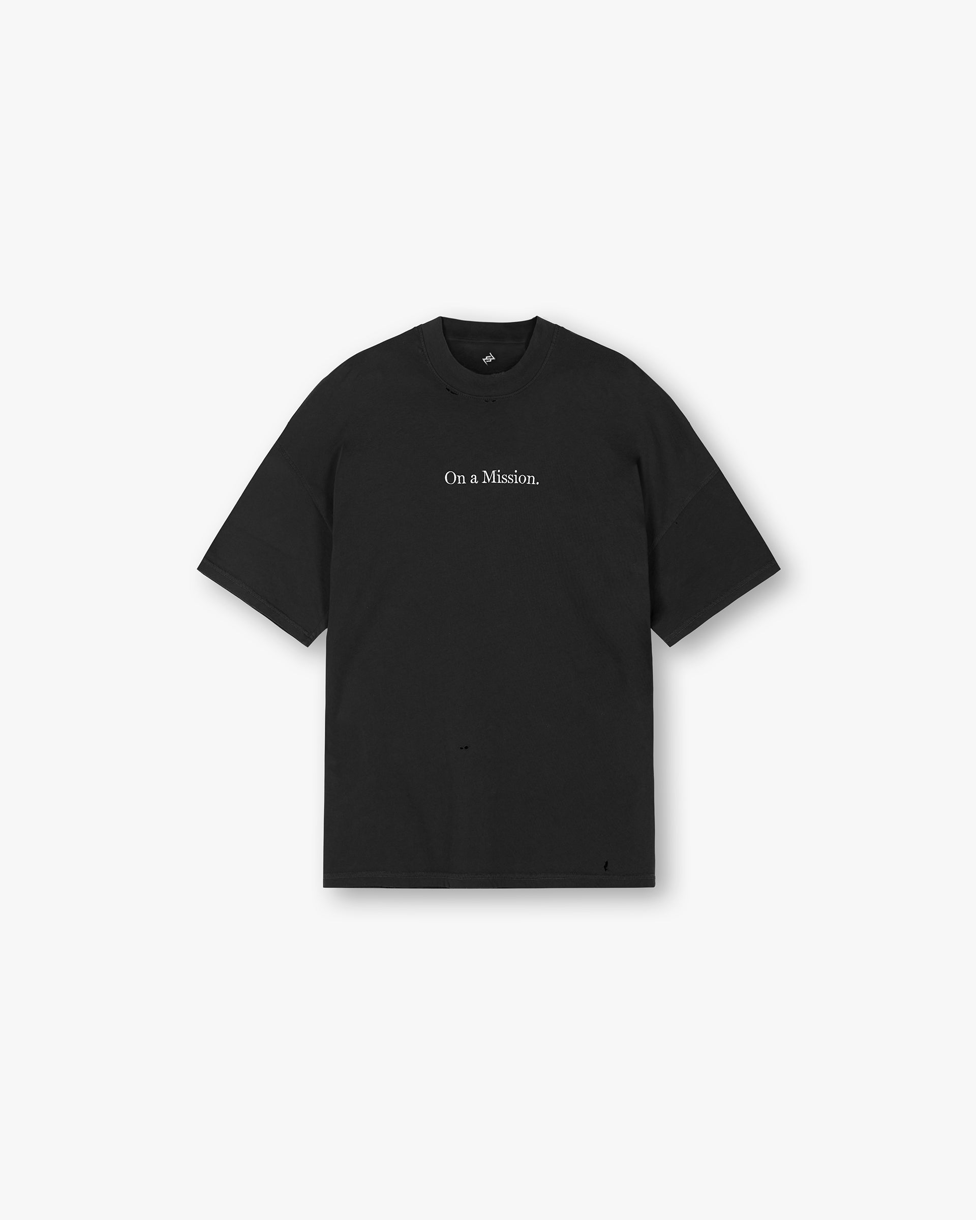 247 On A Mission T-Shirt - Jet Black