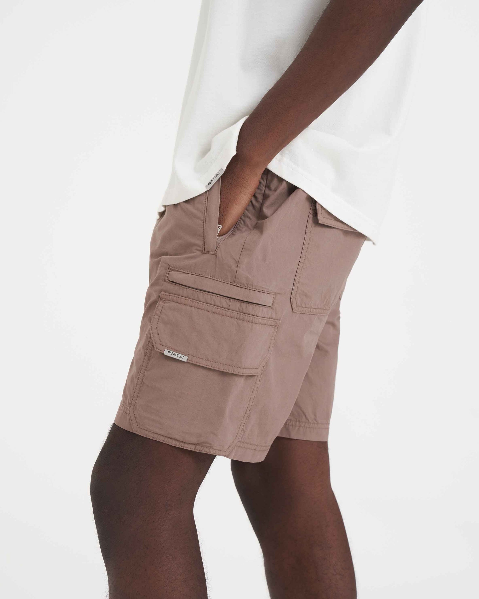 Storm Cargo Shorts | Mushroom Shorts SS23 | Represent Clo