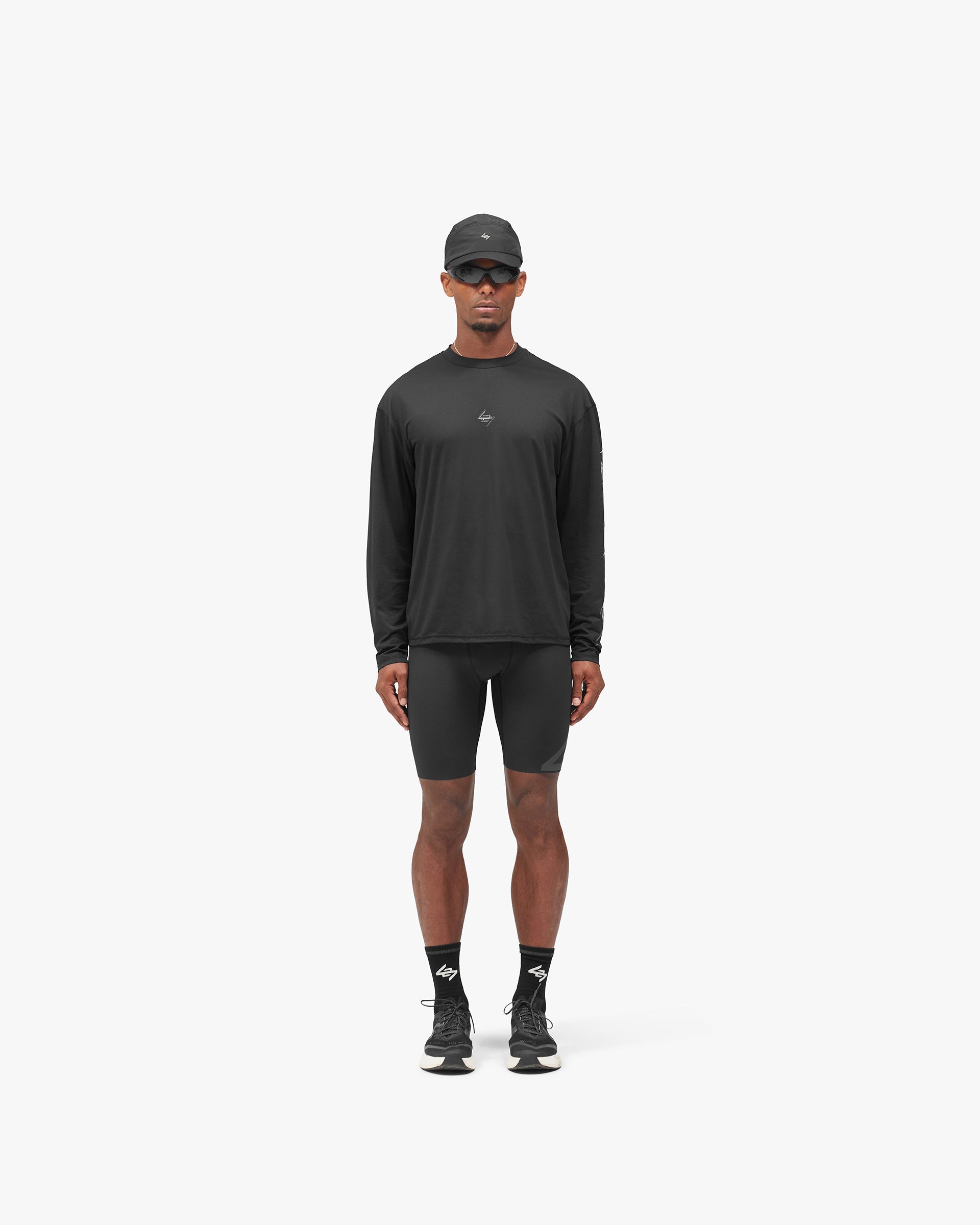 247 Noble Long Sleeve T-Shirt - Jet Black