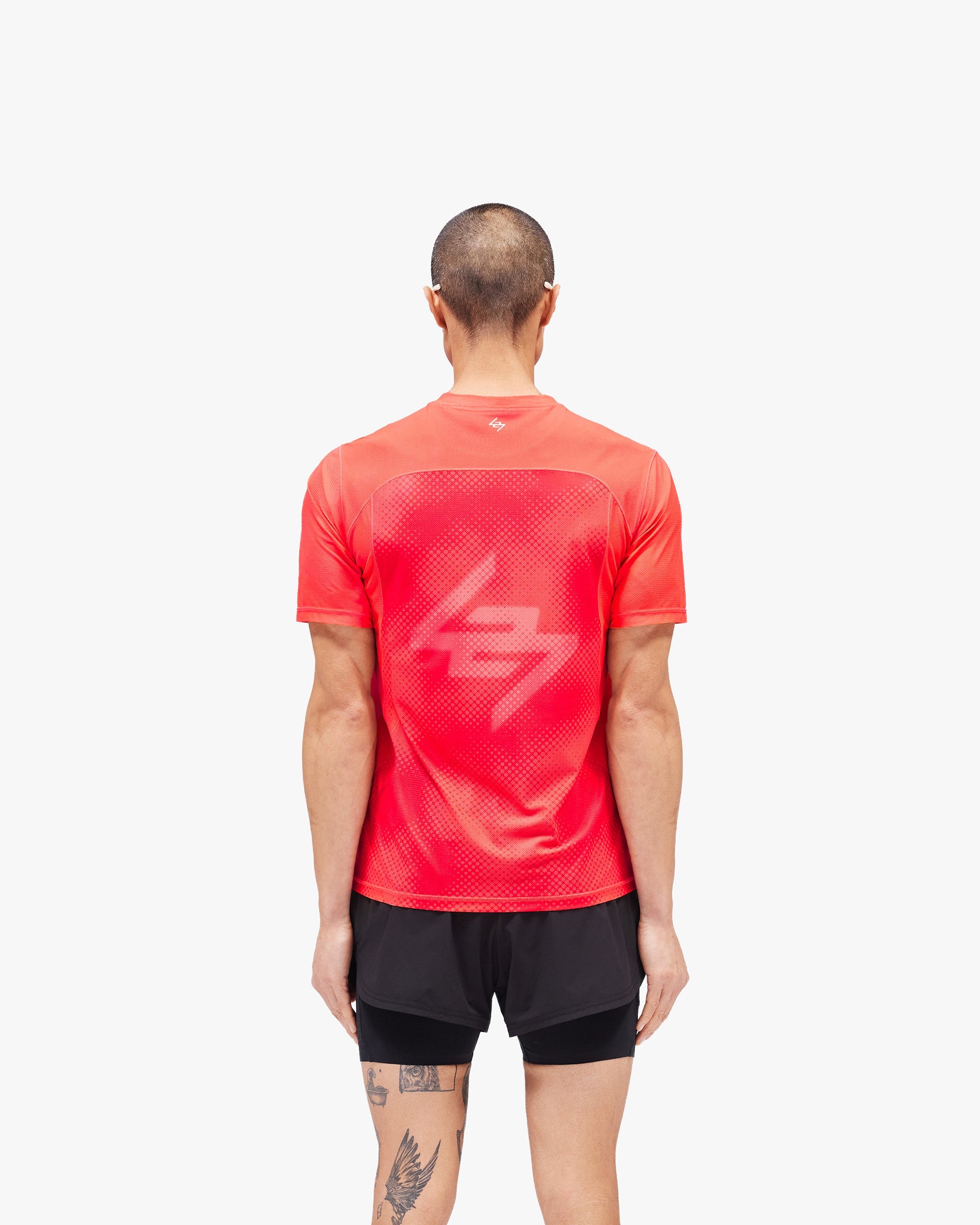 247 Hybrid T-Shirt - Red Fade Out