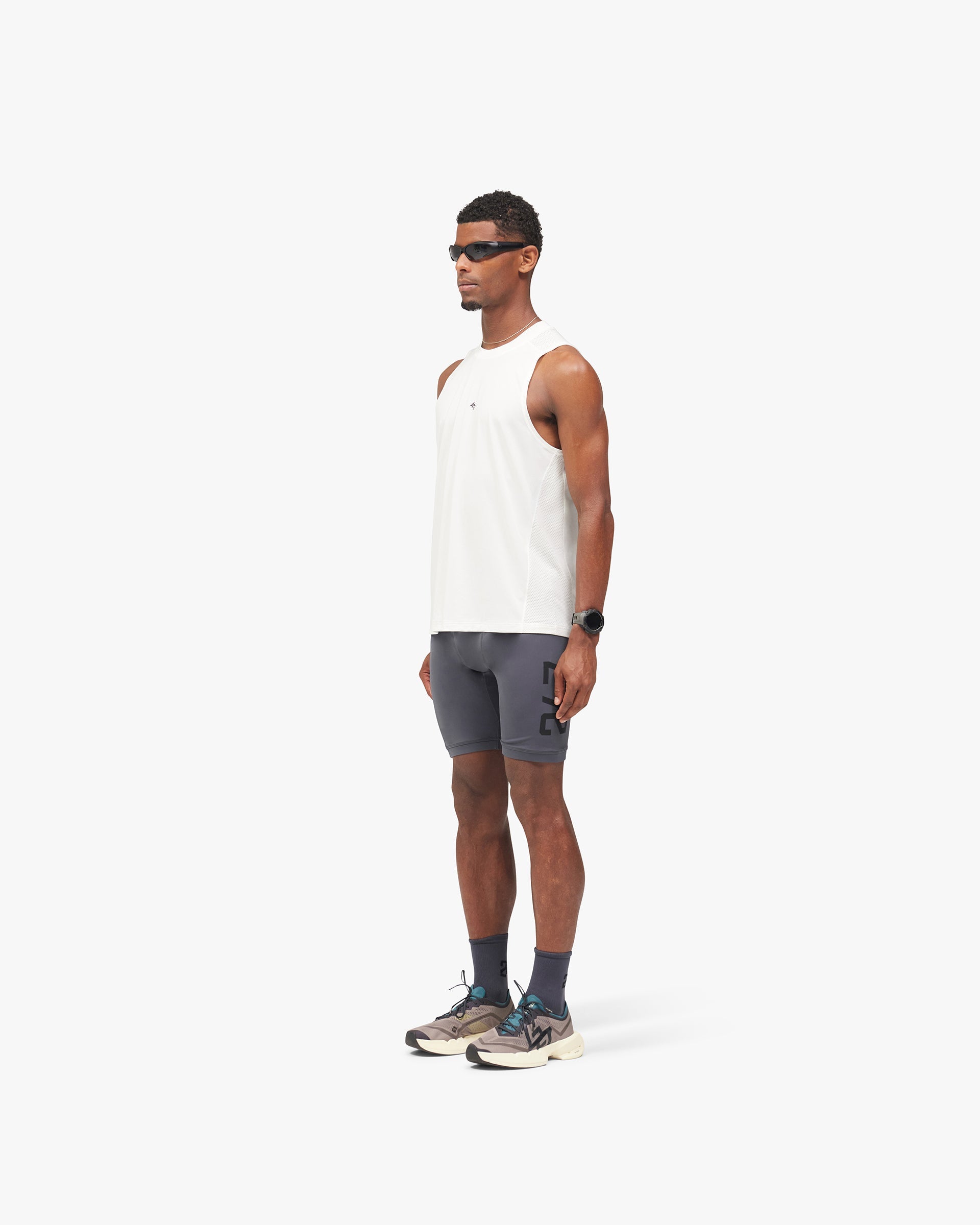 247 Numbers Cargo Half Tight - Graphene