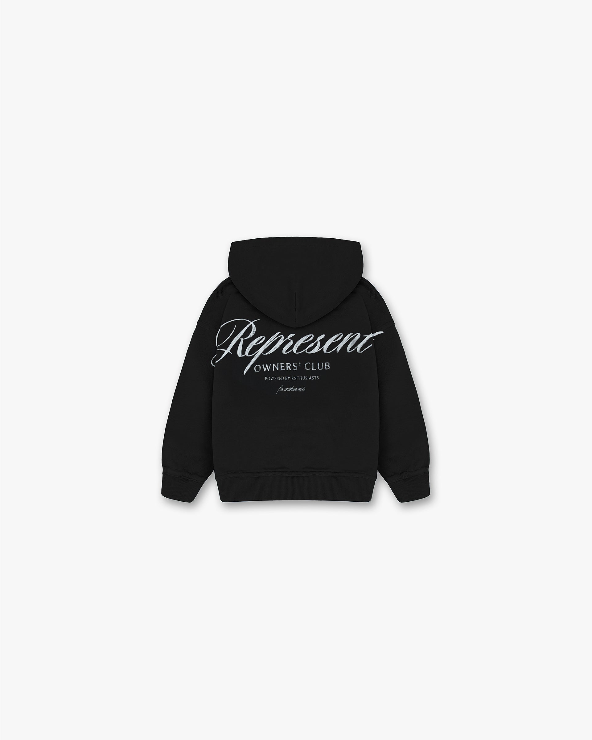 Represent Mini Owners Club Script Hoodie - Jet Black