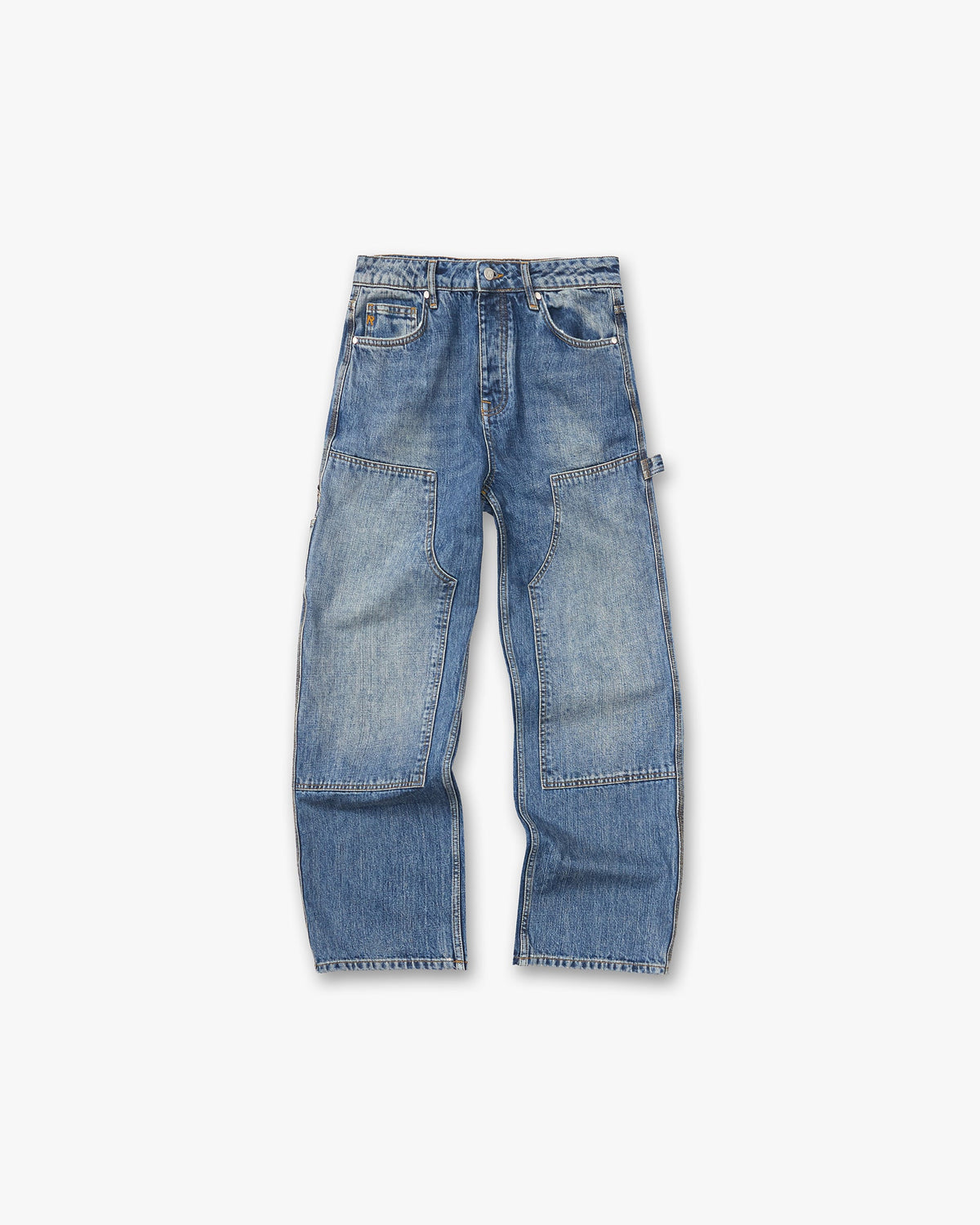R2 Carpenter Panel Denim - Rinse Blue