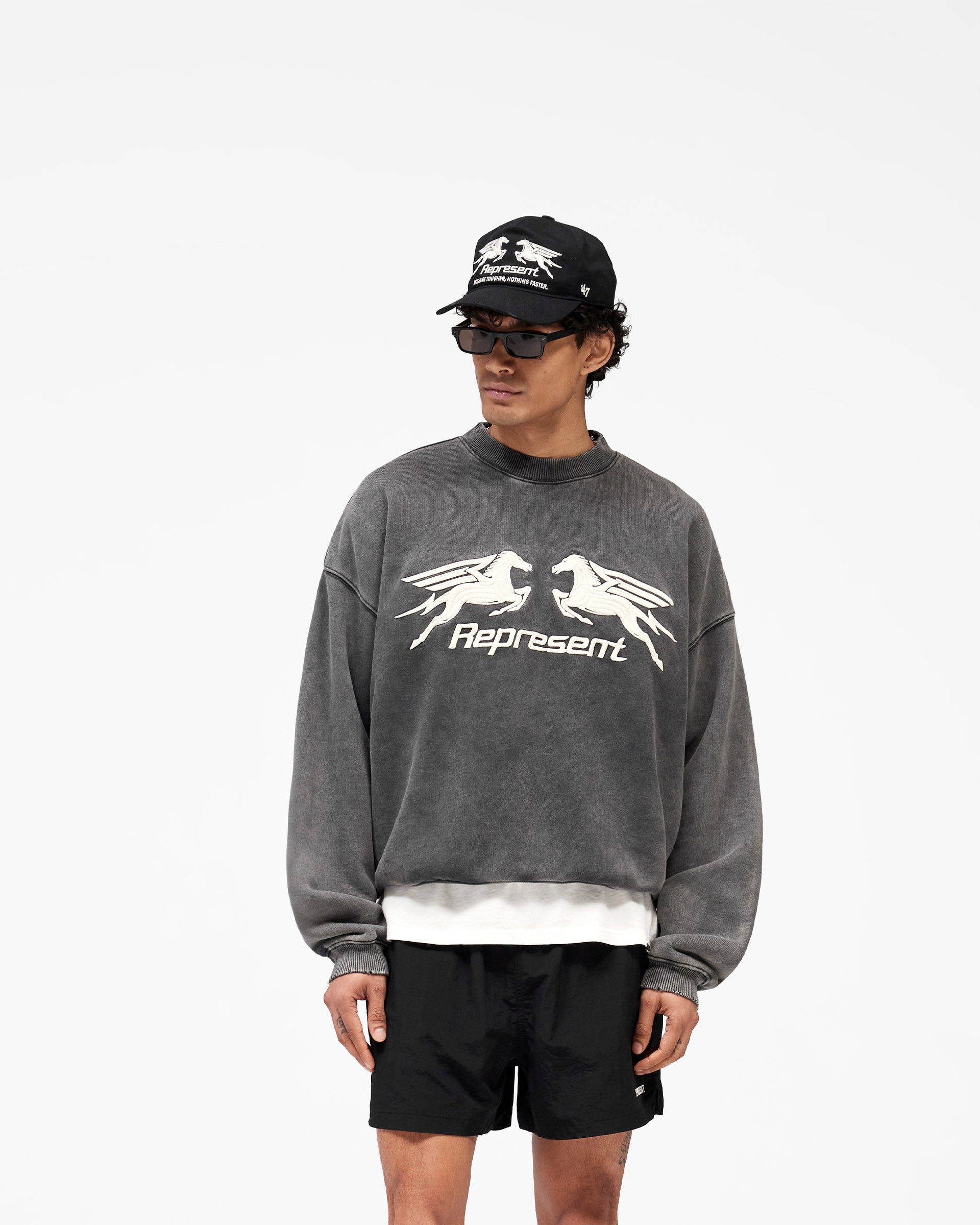 Pegasus Sweatshirt - Vintage Grey