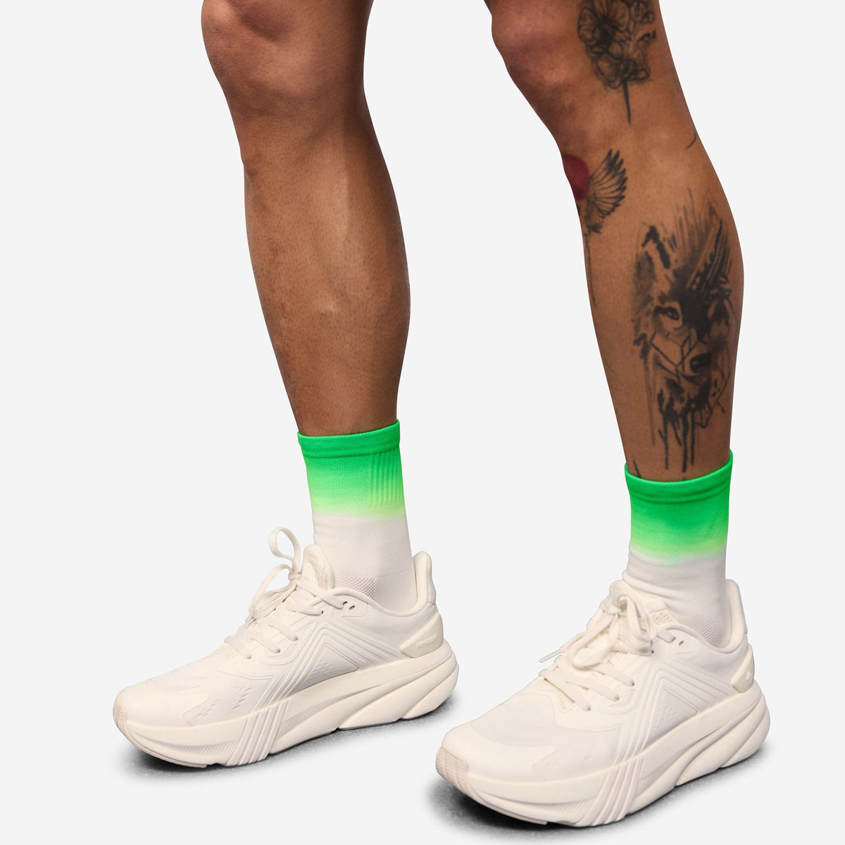 Speed Green 247 Ombre Race Sock | Running Socks | REPRESENT