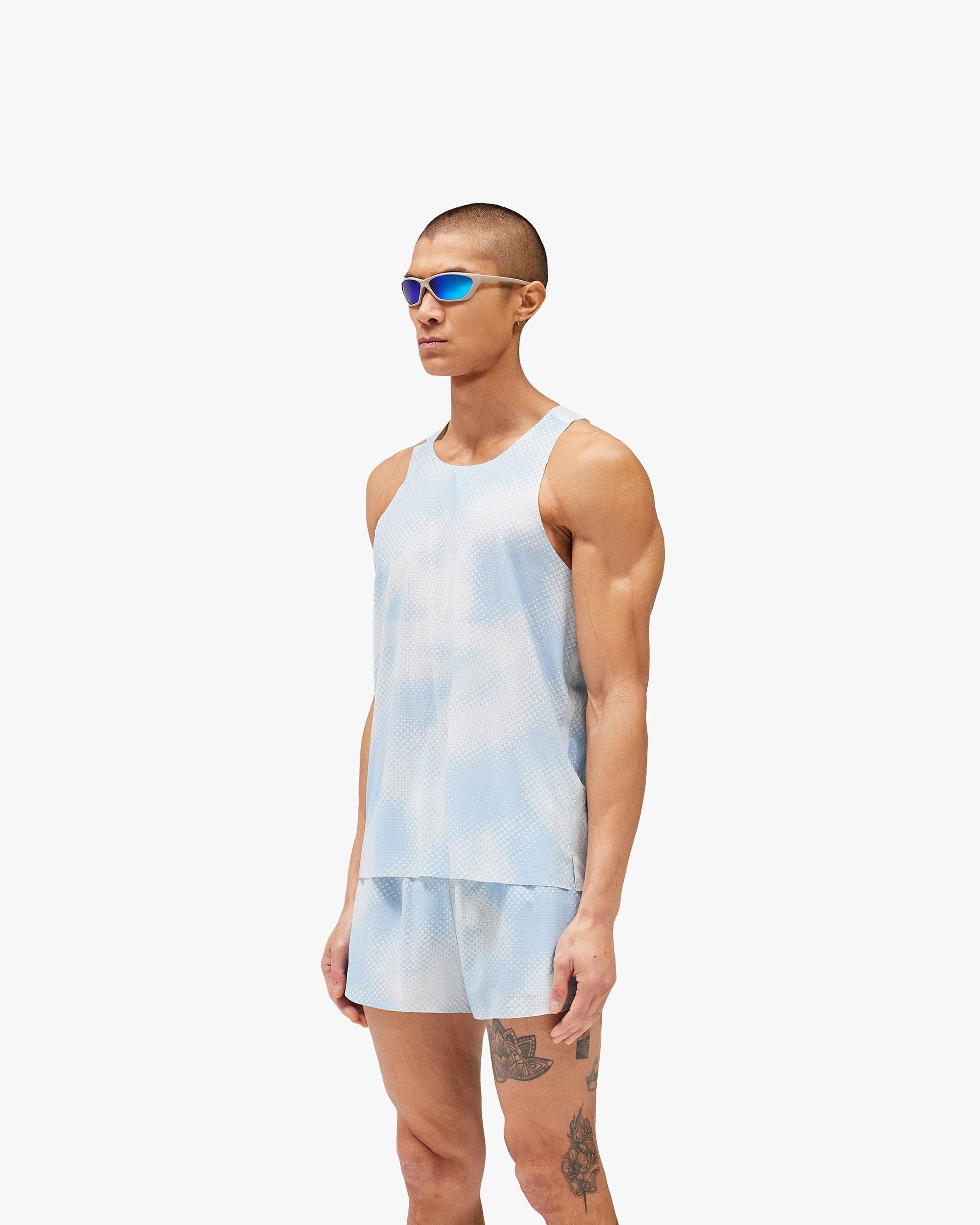 247 Ultra Singlet - Glacier Fade Out