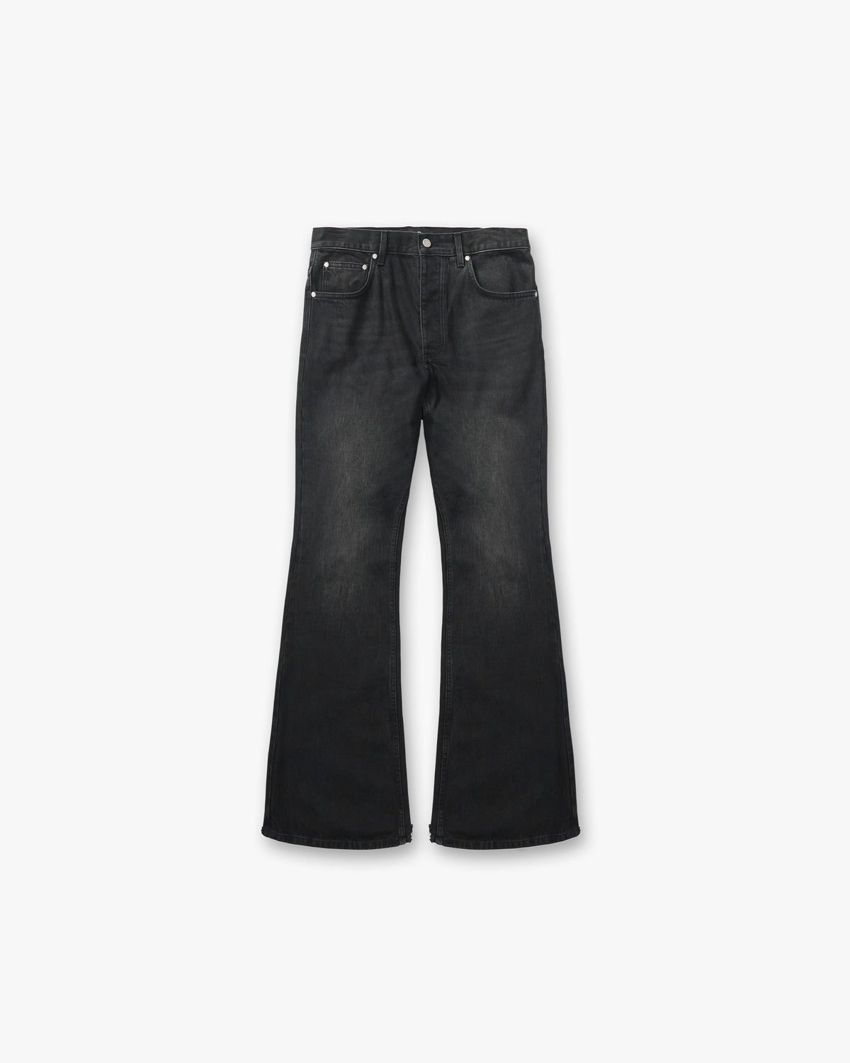 R6 Flare Denim - Black - Packshot