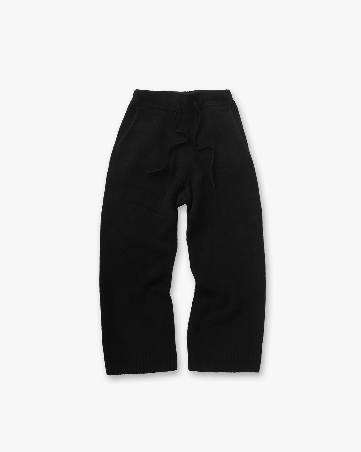 Ramone Knit Sweatpant - Jet Black - Packshot