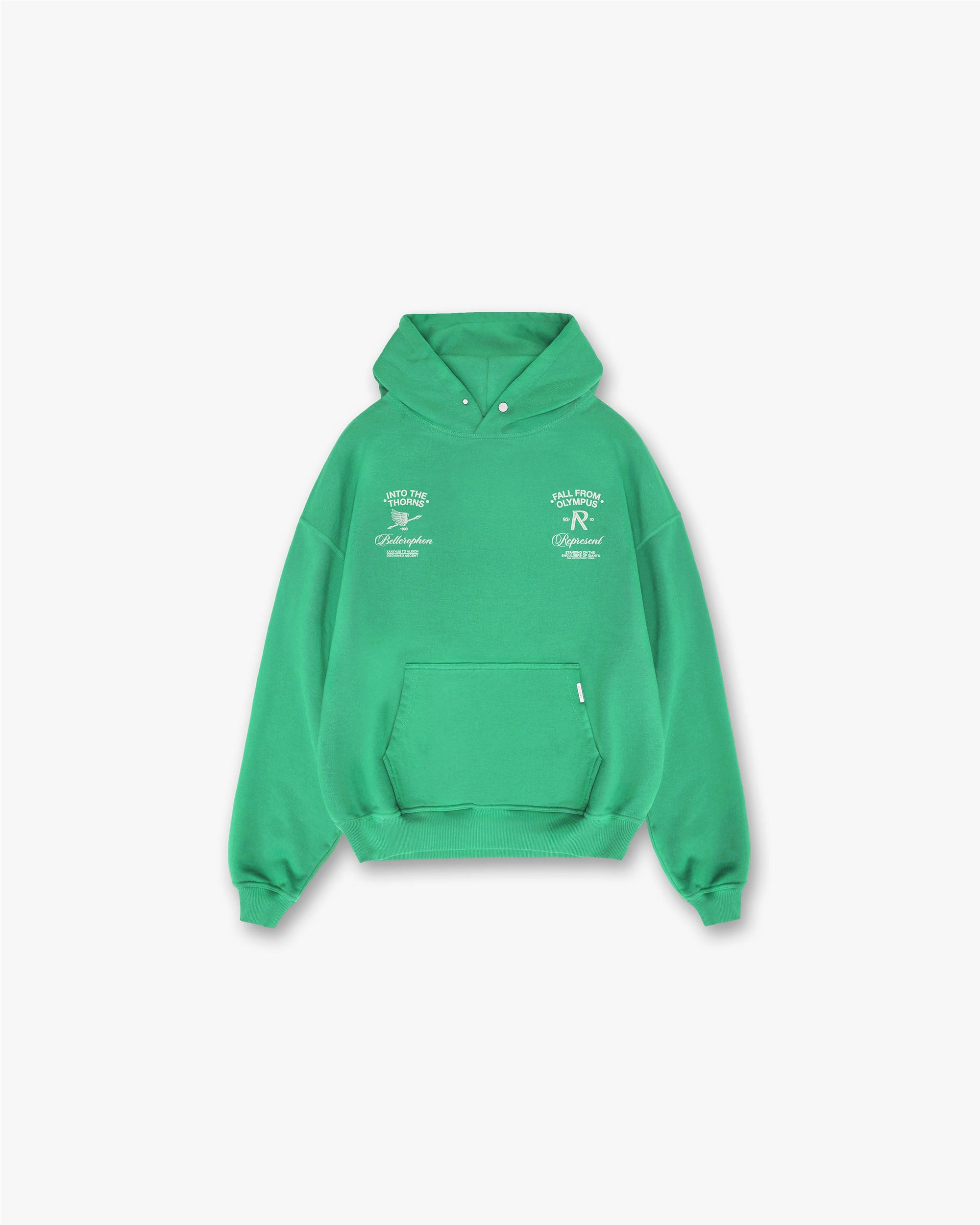 Fall From Olympus Hoodie | Island Green Hoodies FW23 | Represent Clo
