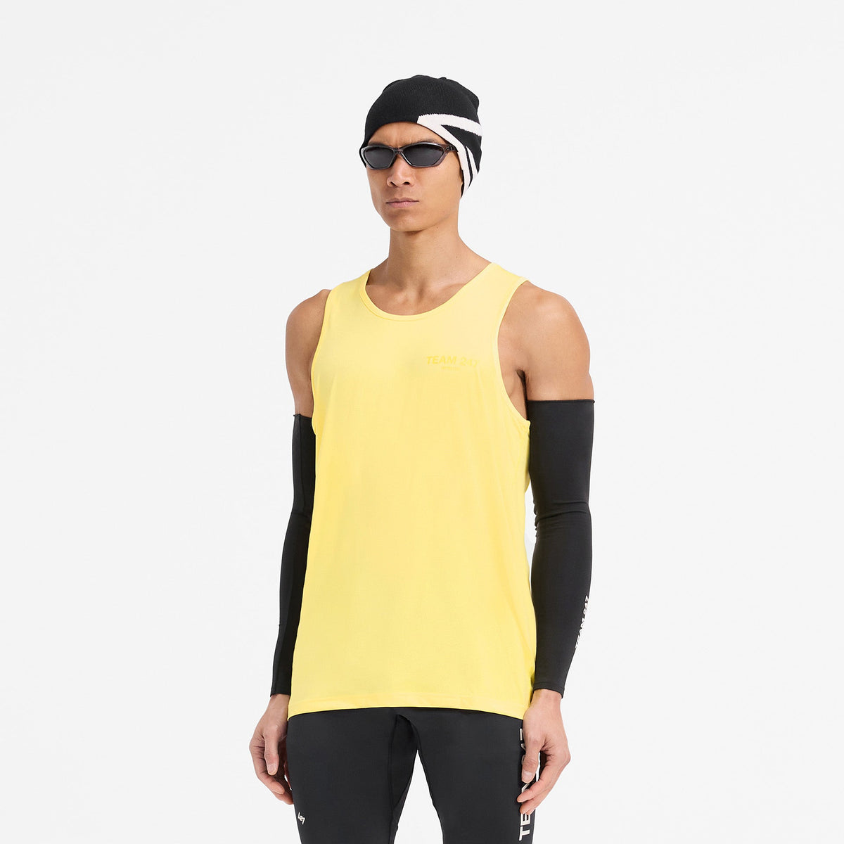 Team 247 Run Vest - Lemon | REPRESENT