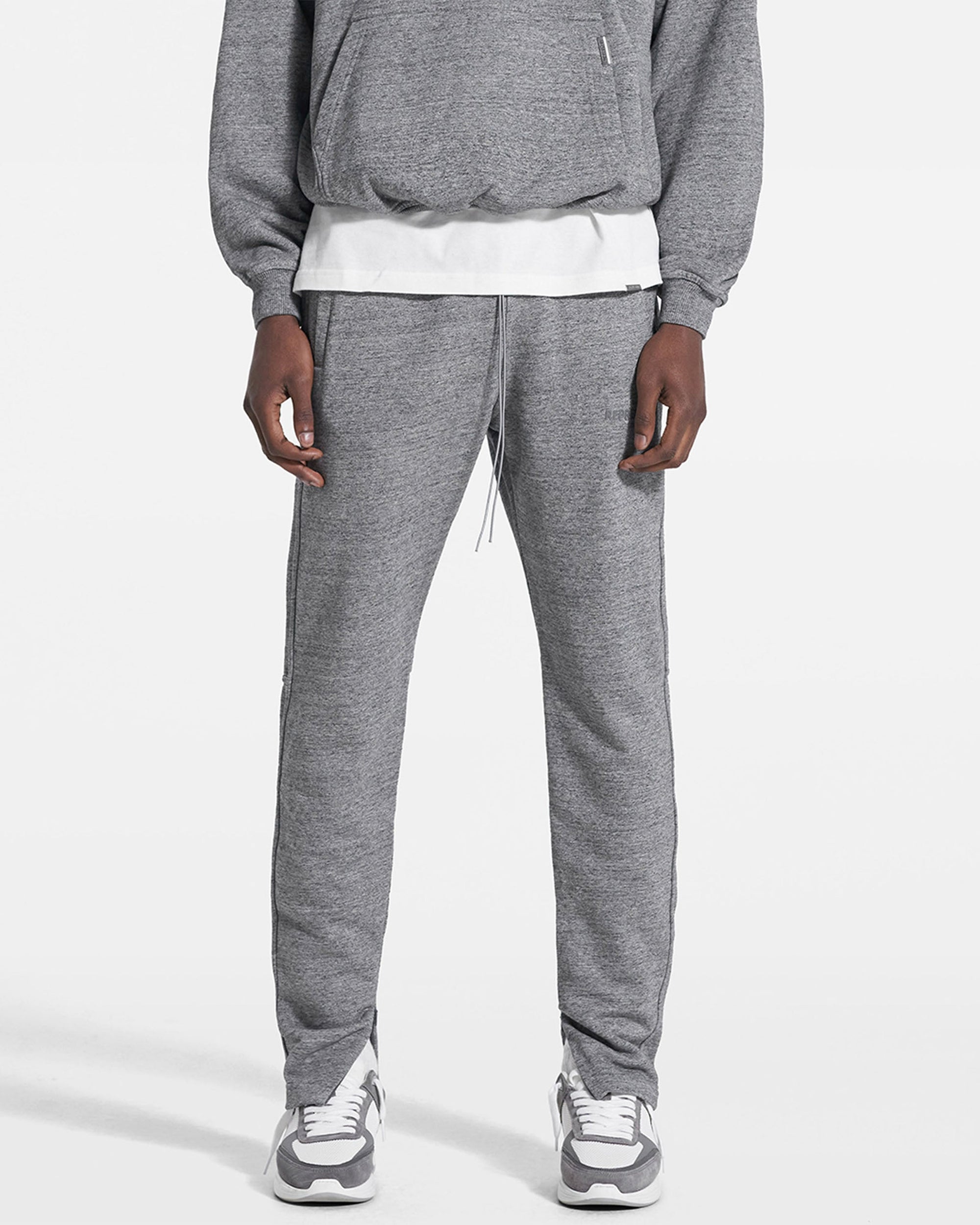 Blank Zip Sweatpant - Slate