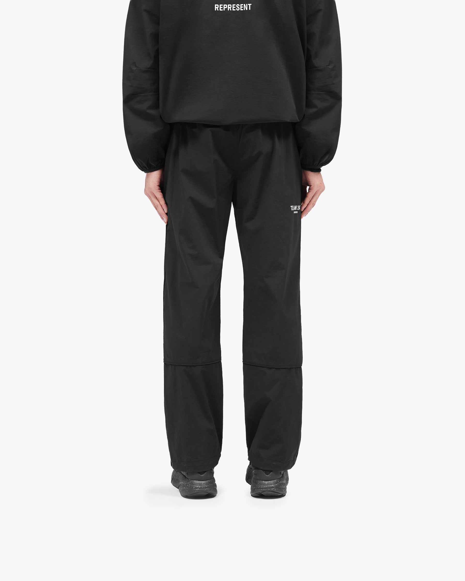 Team 247 Straight Leg Track Pant - Jet Black
