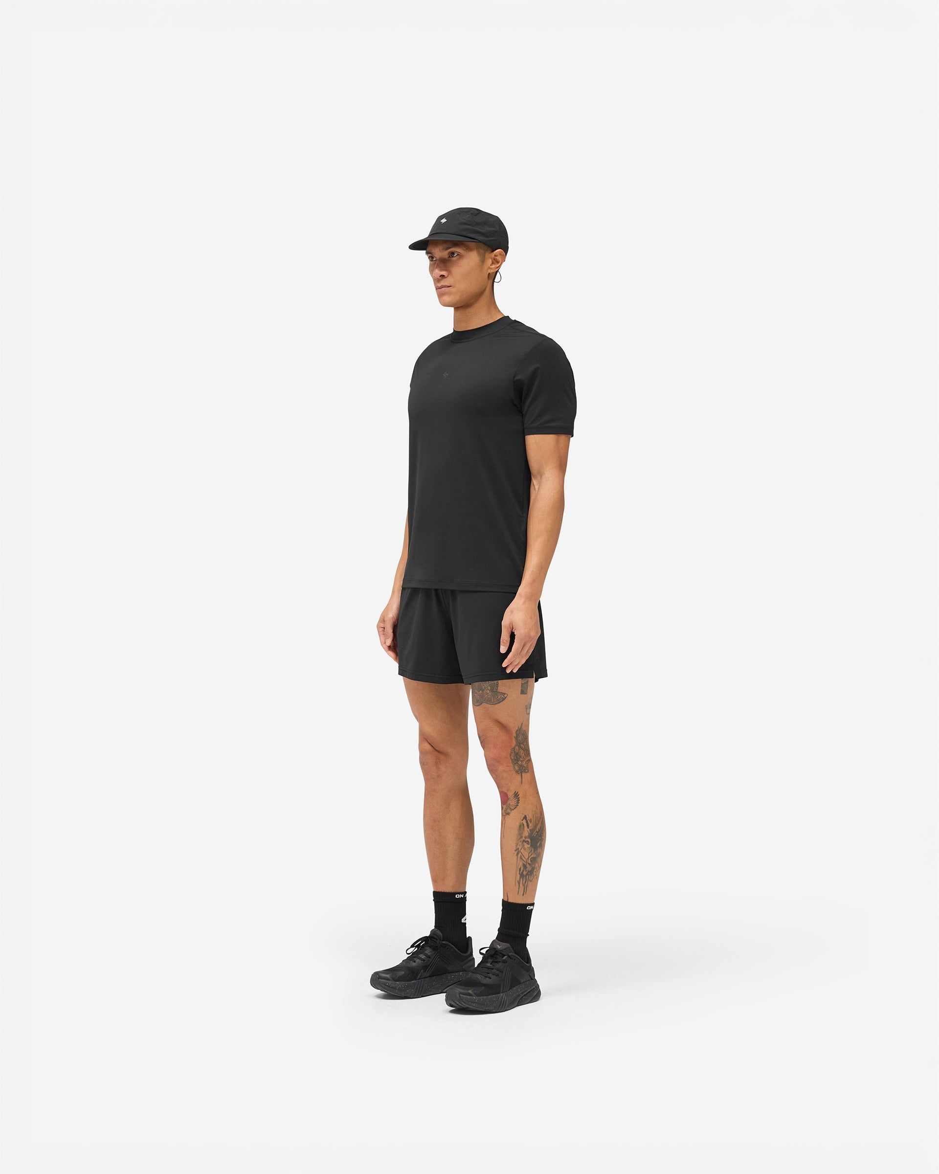 247 DNA Mesh T-Shirt - Jet Black
