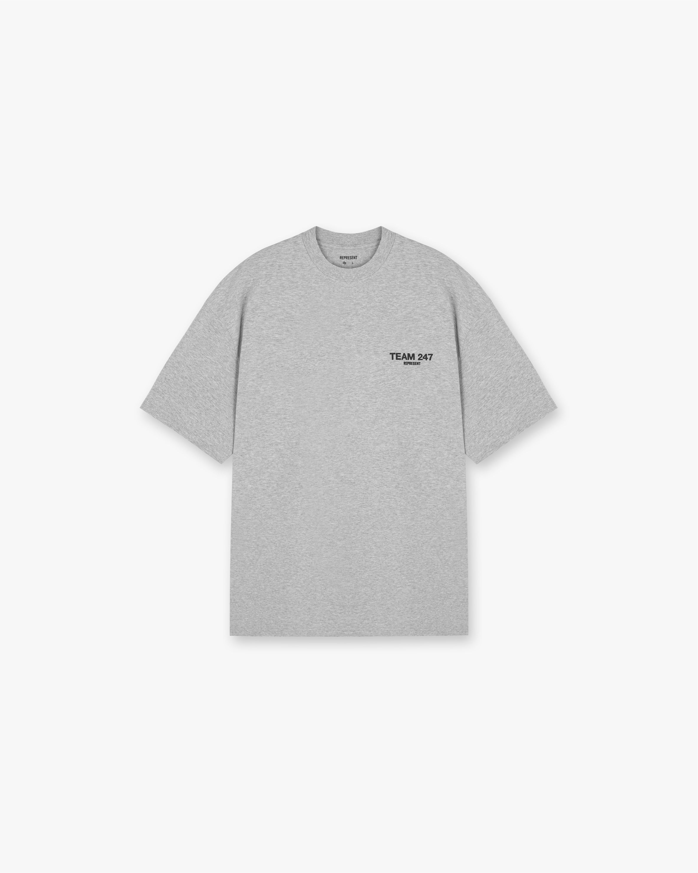 Team 247 Oversized T-Shirt - Ash Grey