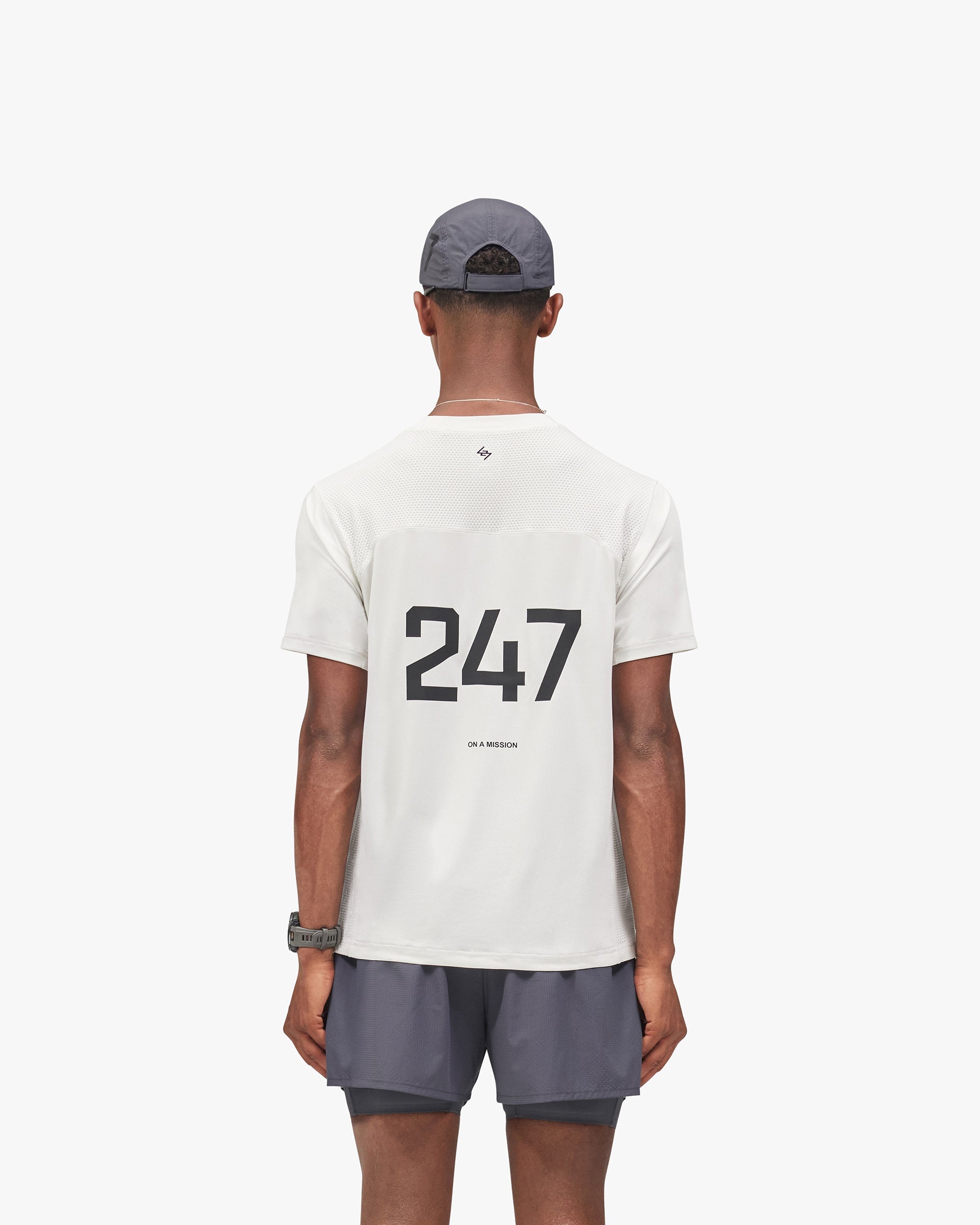 247 Numbers T-Shirt - Flat White