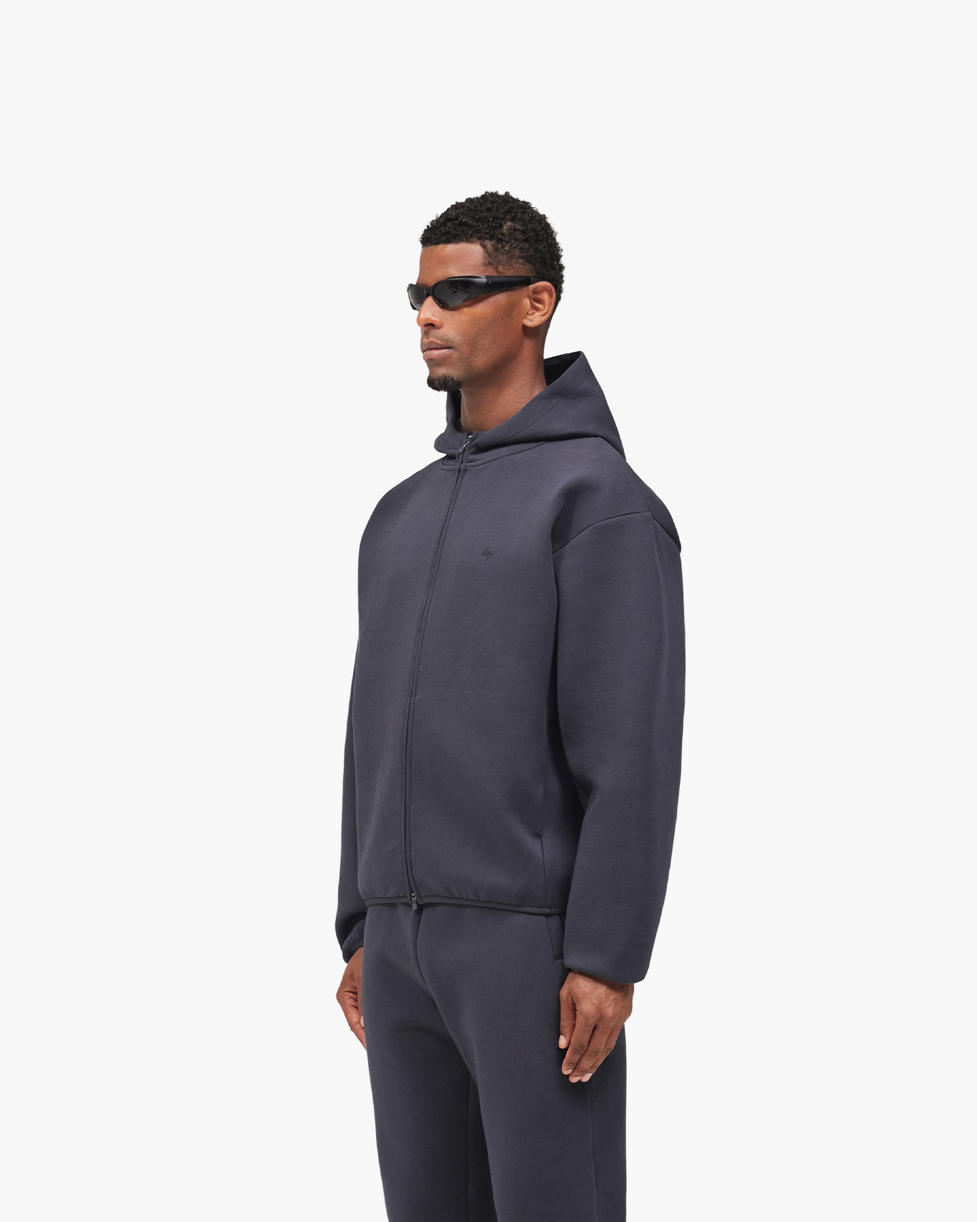 247 Form Zip Hood - Graphene