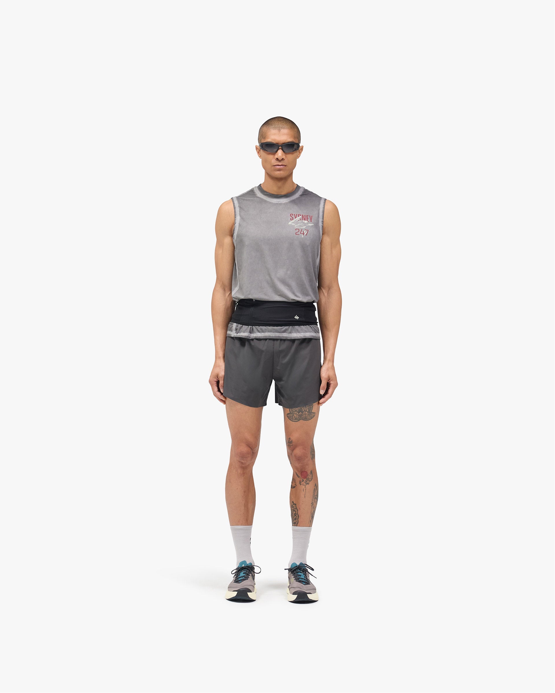 247 Sydney Tank - Washed Grey