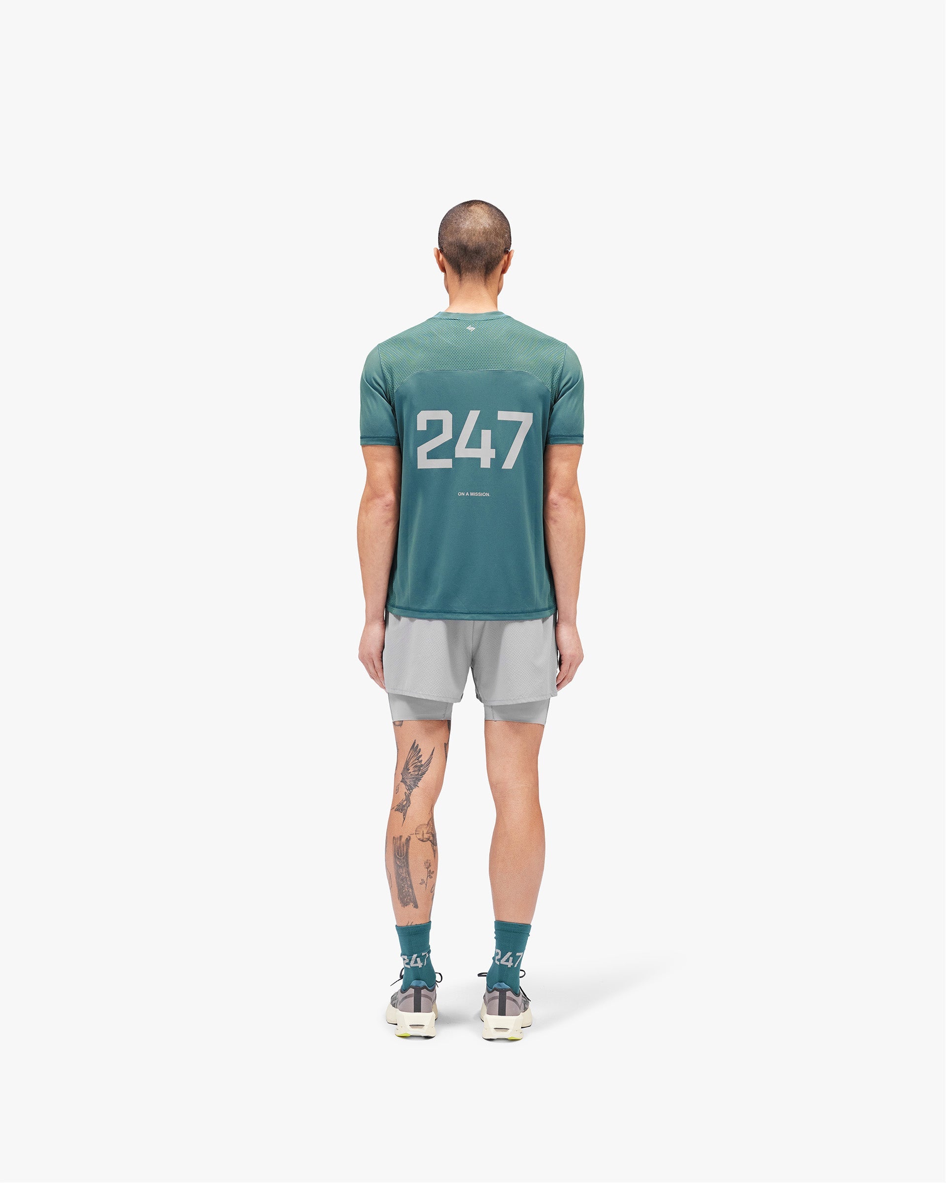 247 Numbers T-Shirt - Teal