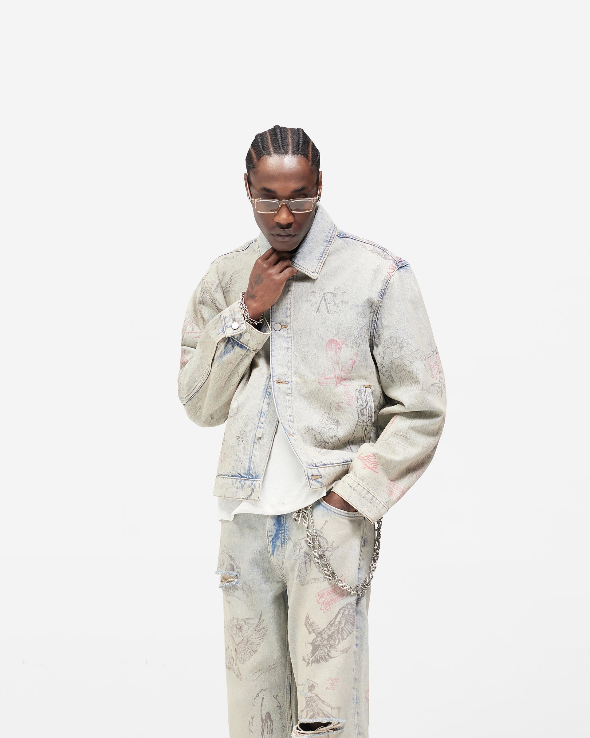 Legacy Denim Trucker - Light Blue Vintage