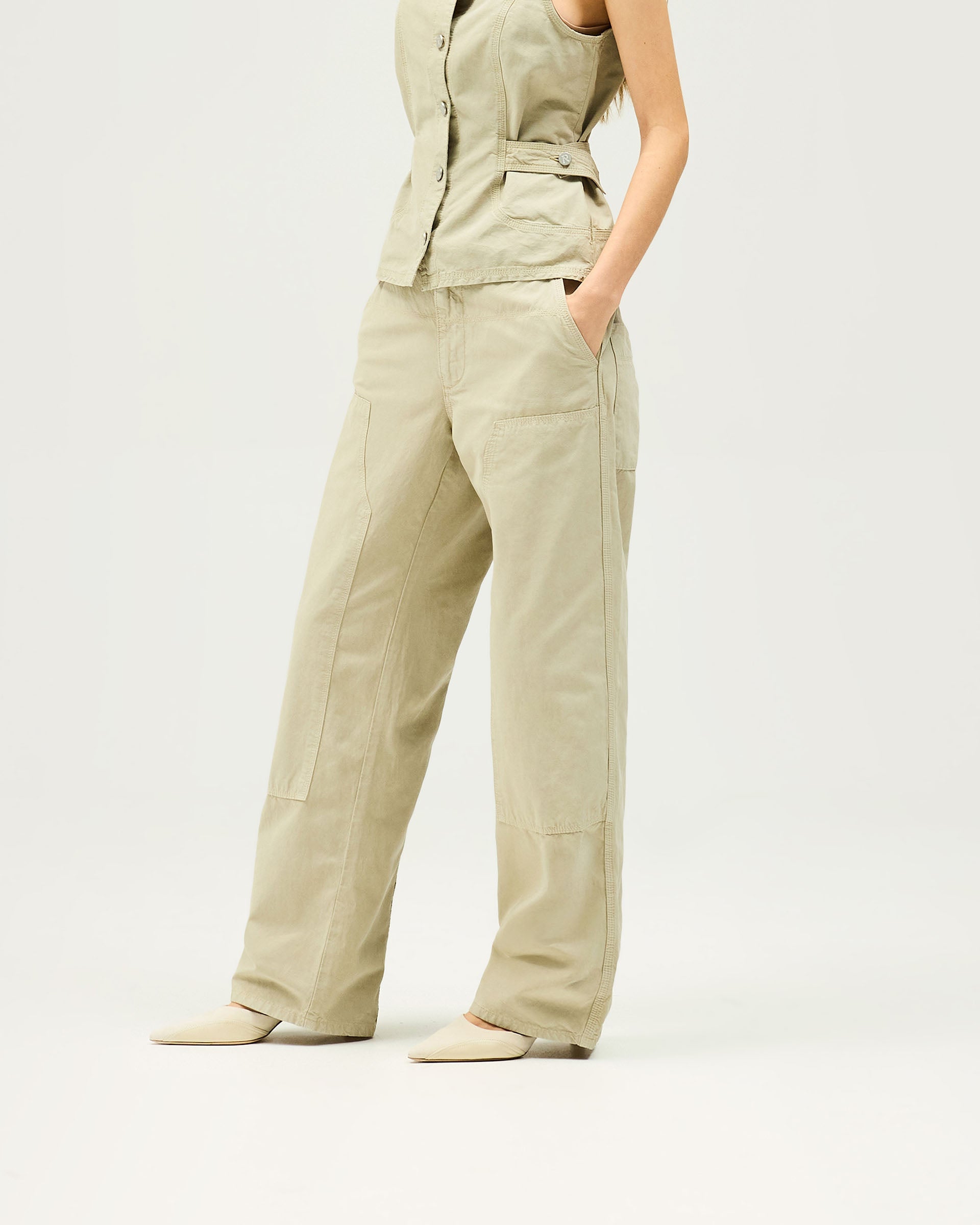 Galaxy Jean - Mid Green