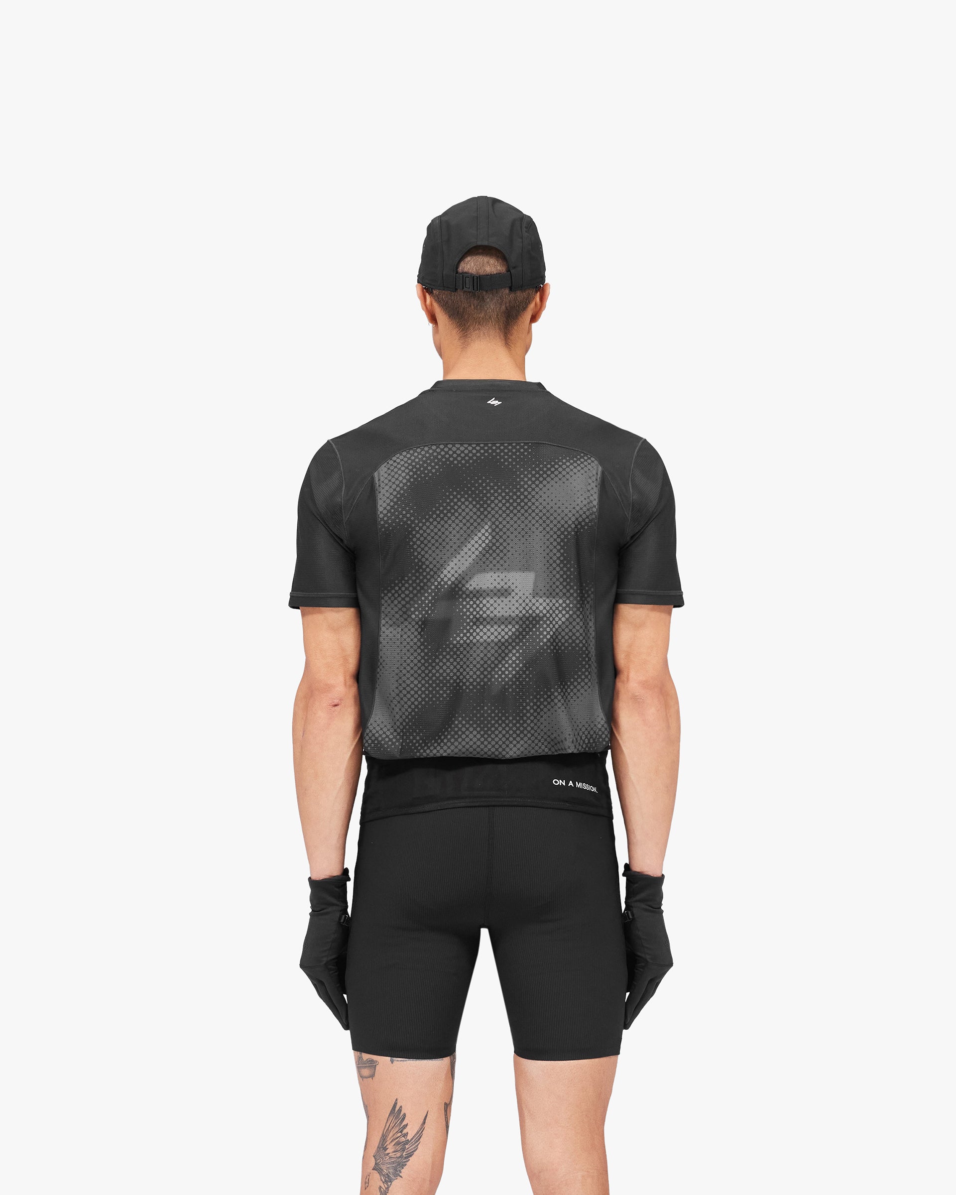 247 Hybrid T-Shirt - Black Fade Out