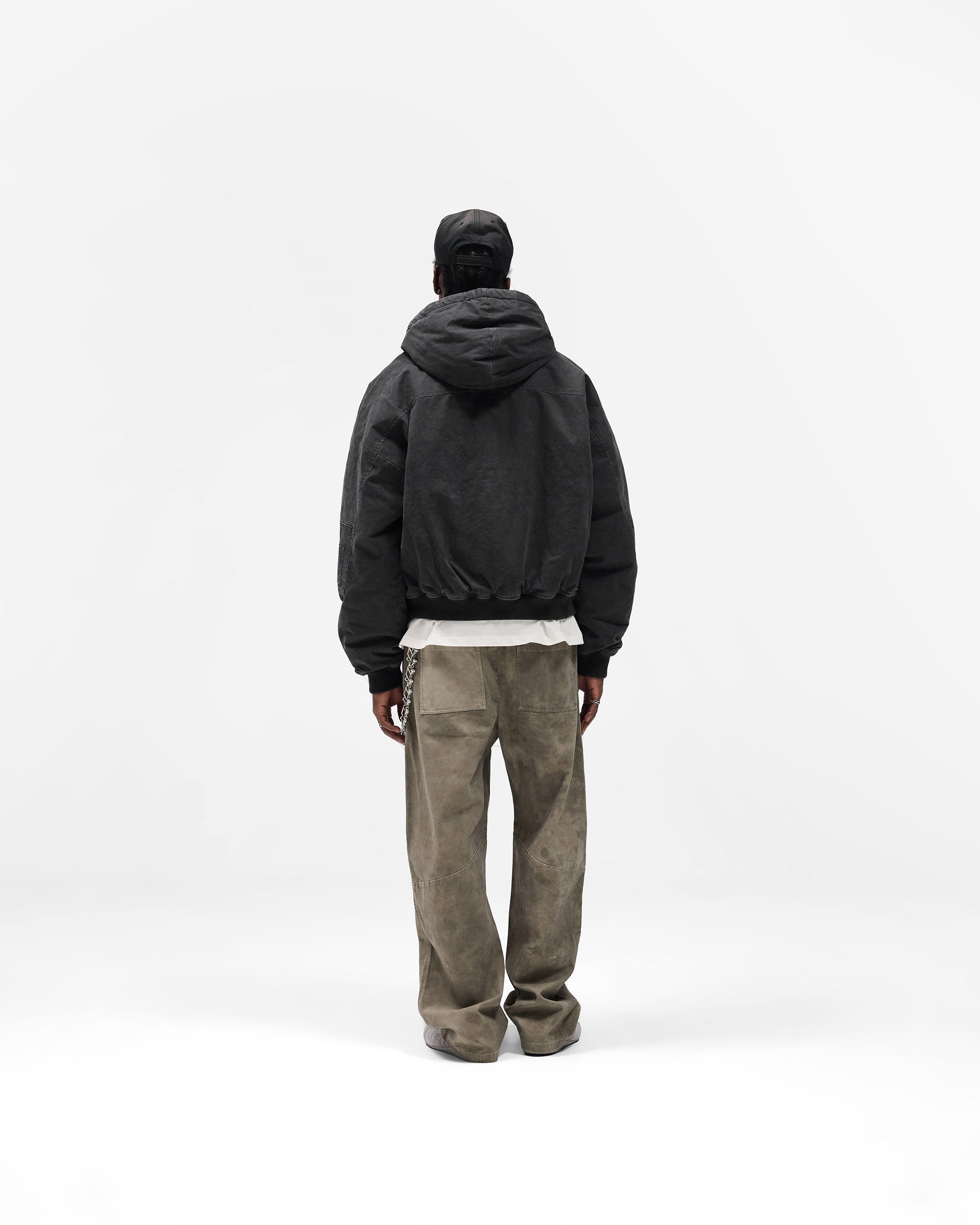 Cotton Workwear Pant - Dark Olive